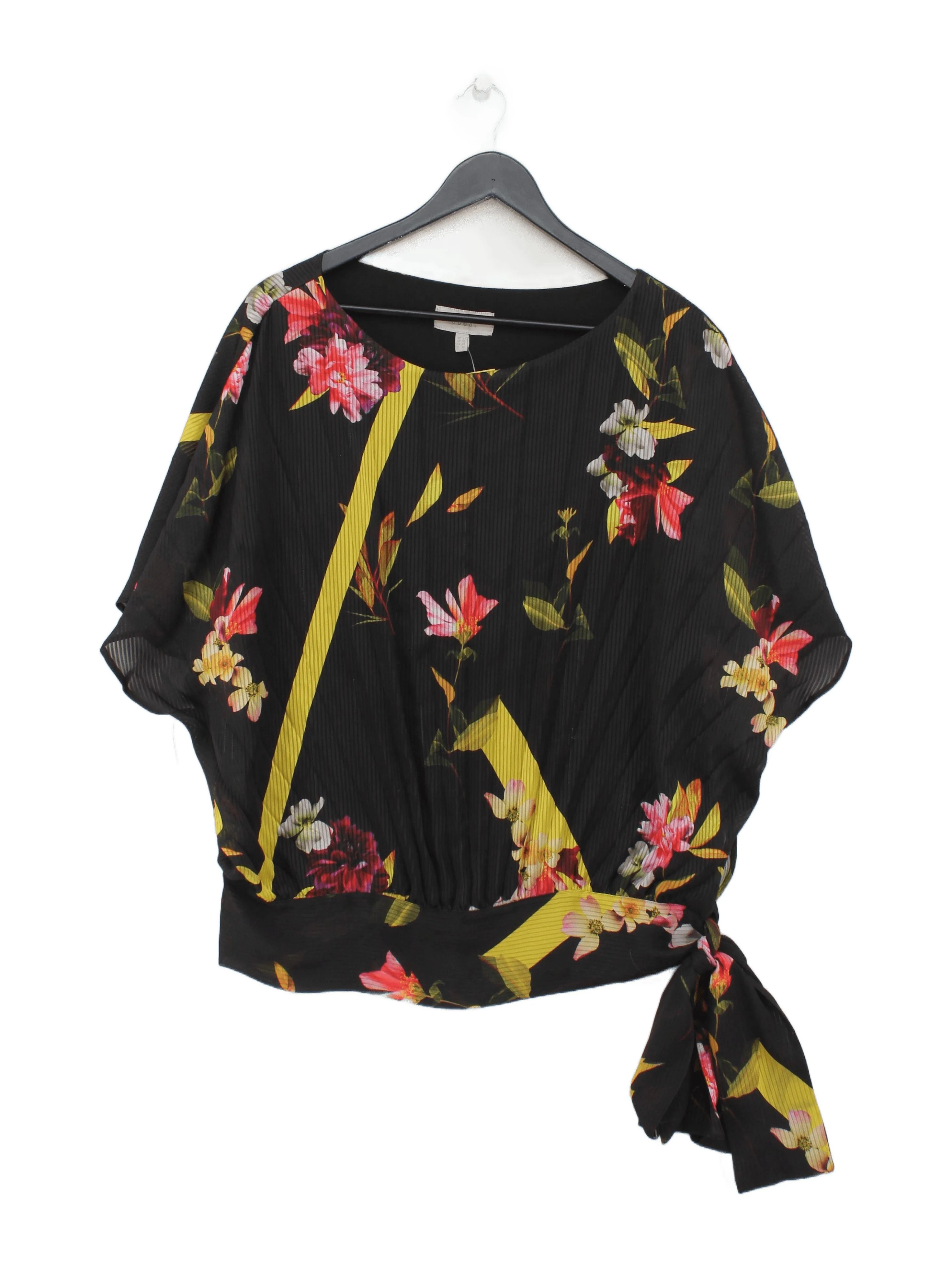 Coast Women's Top UK 16 Black 100% Polyester Basic