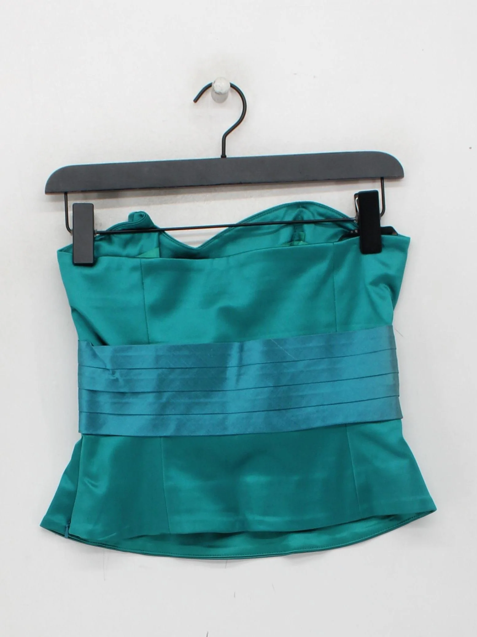 Coast Women's Top UK 8 Green Acetate with Nylon, Elastane, Silk Basic - Image 2