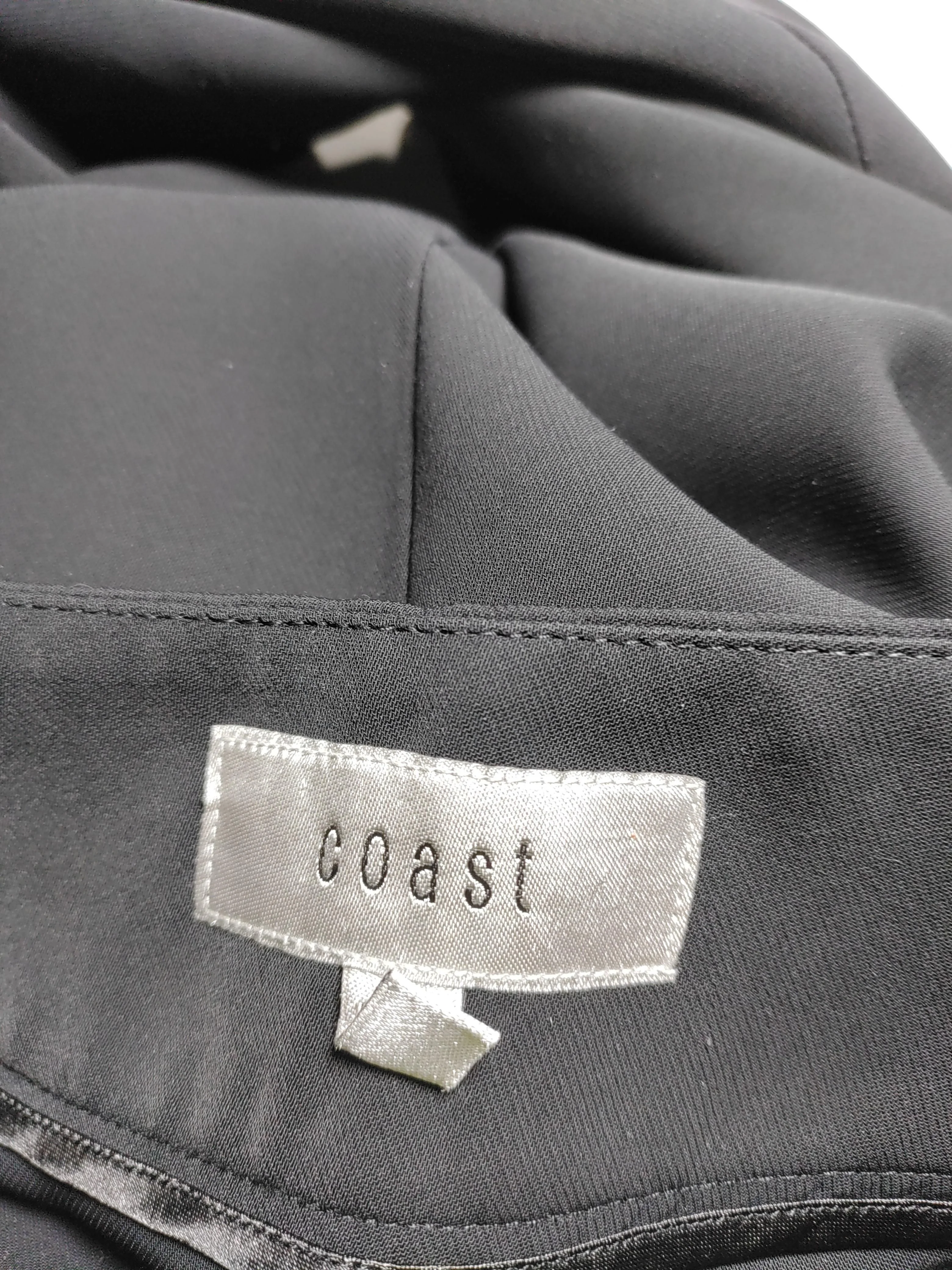 Coast Women's Trousers UK 12 Black 100% Other Wide-Leg Cropped - Image 5