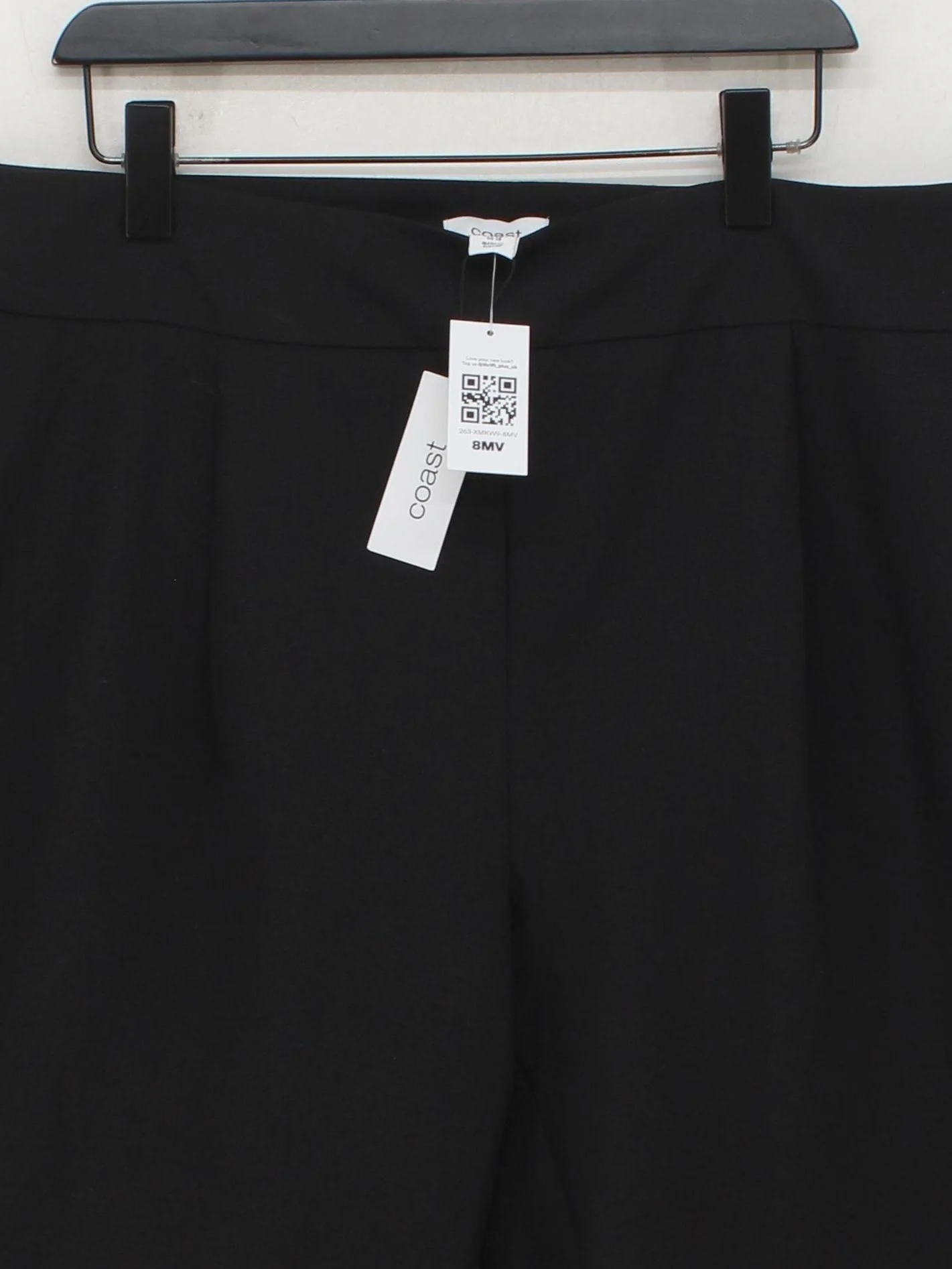 Coast Women's Trousers UK 22 Black Polyester New with tags - Image 3
