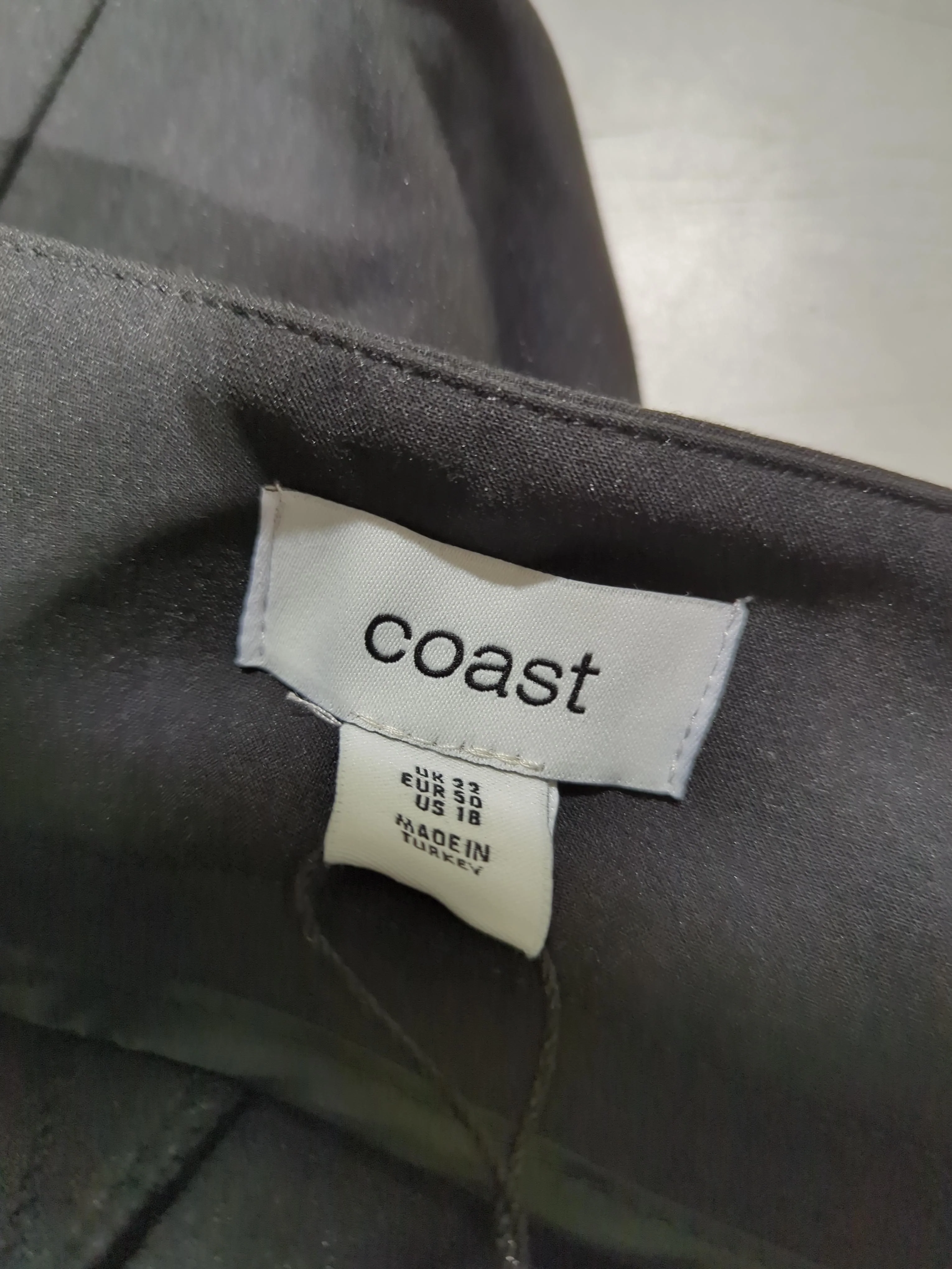 Coast Women's Trousers UK 22 Black Polyester New with tags - Image 5