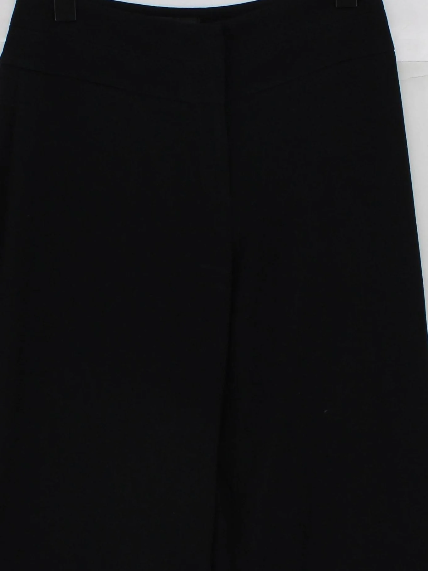 Coast Women's Trousers UK 8 Black Acetate with Polyester Wide-Leg Capri - Image 3