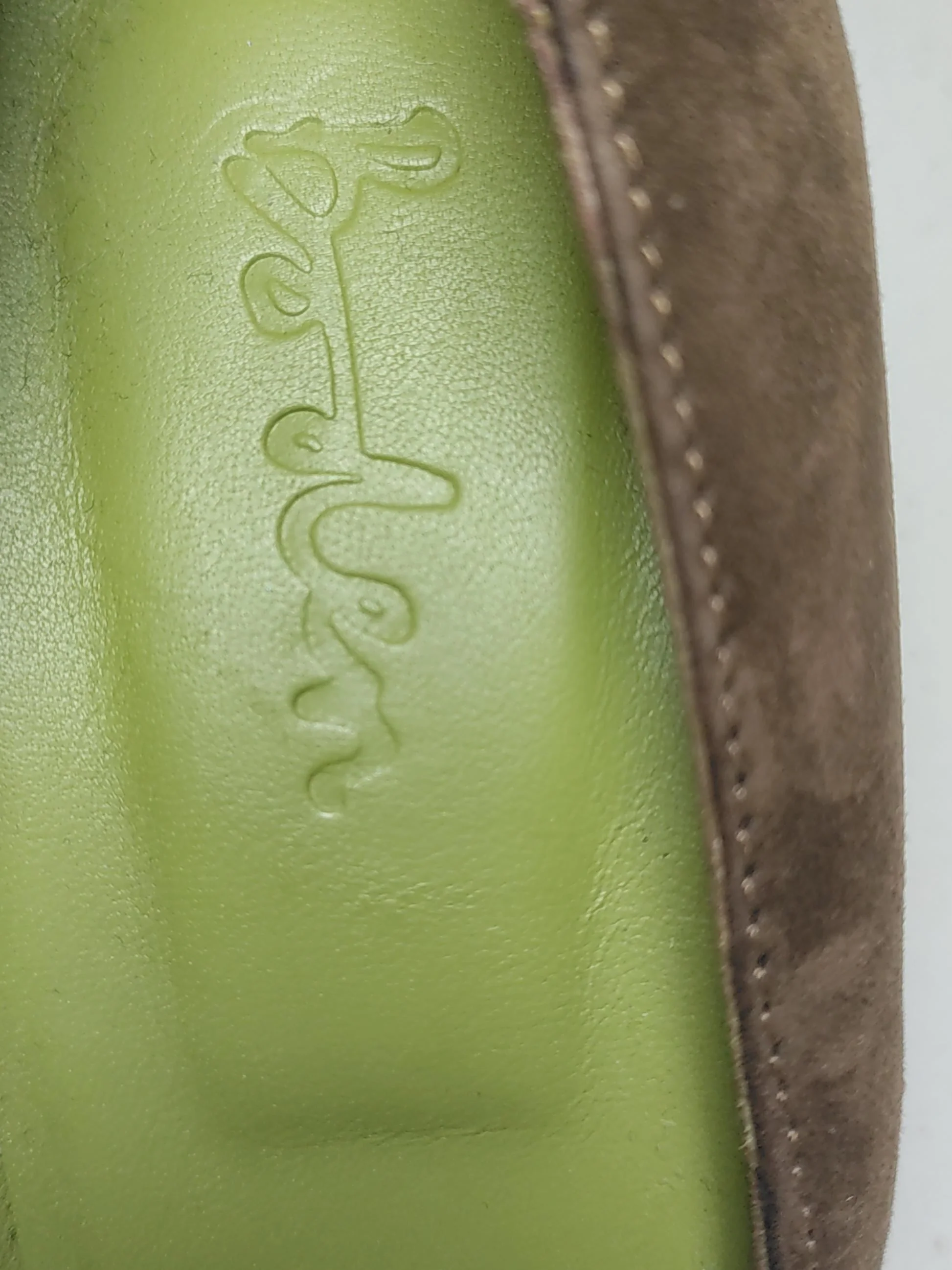 Cole Haan Women's Heels UK 3 Brown 100% Suede Court - Image 9