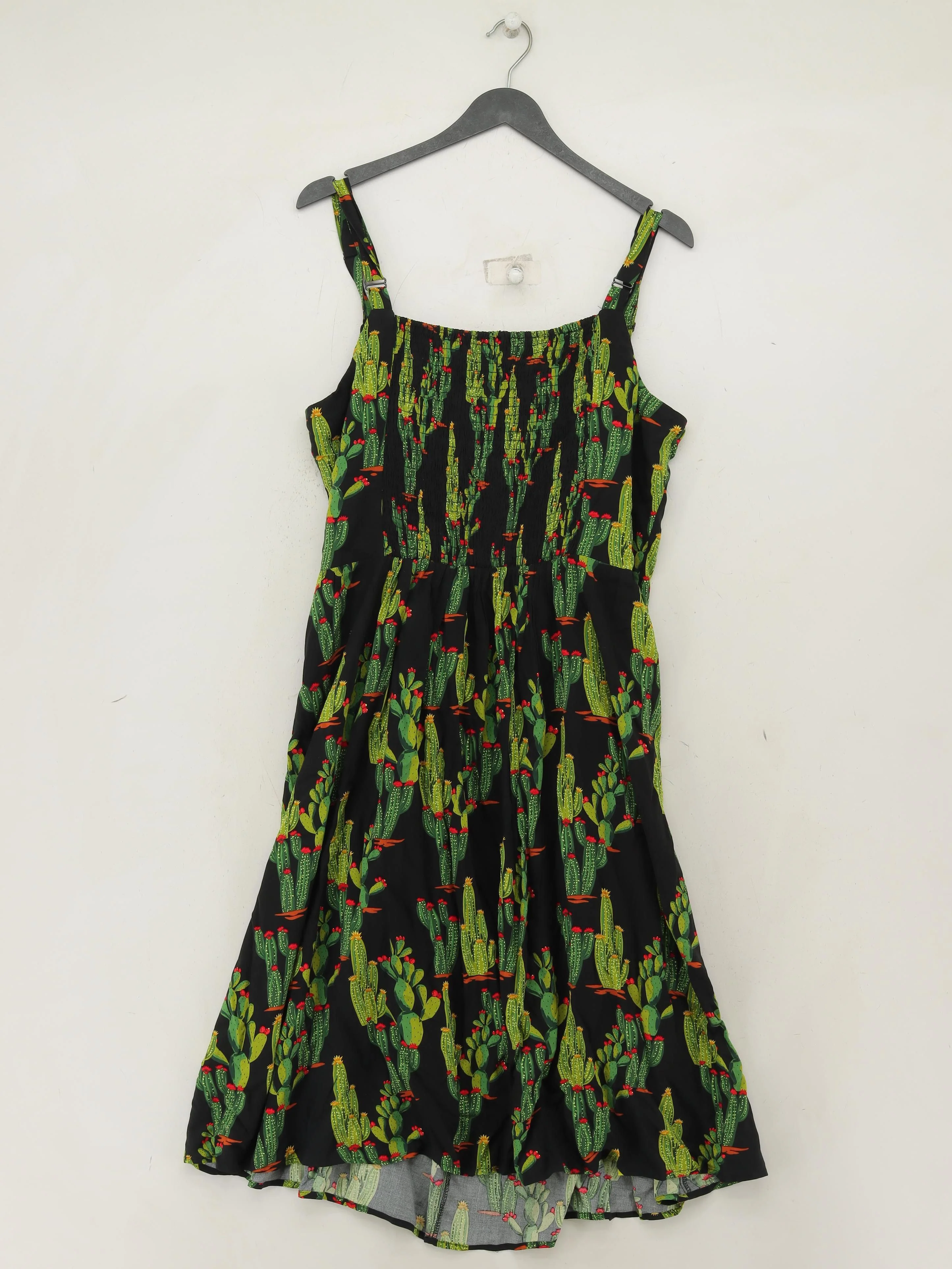 Collectif Tank Midi Dress UK12 in Black - Image 2