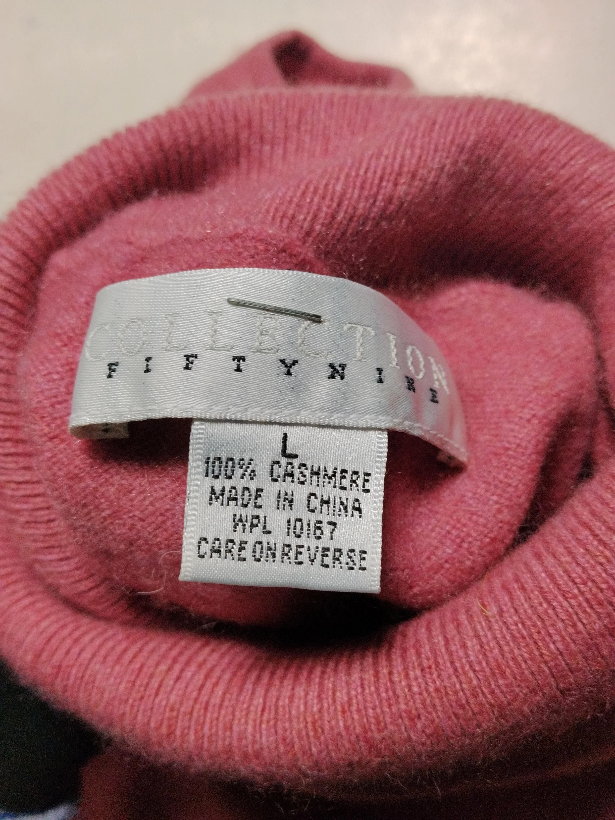 Collection Fifty Nine - Bloomingdale''s Women's Jumper L Pink 100% Cashmere Vest - Image 6