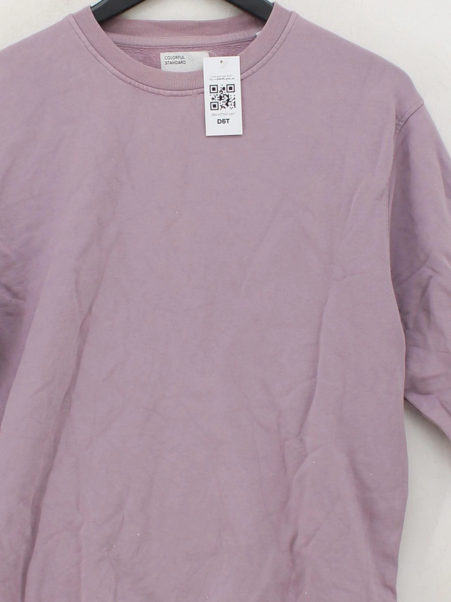 Colorful Standard Men's Hoodie M Purple 100% Cotton Pullover - Image 3