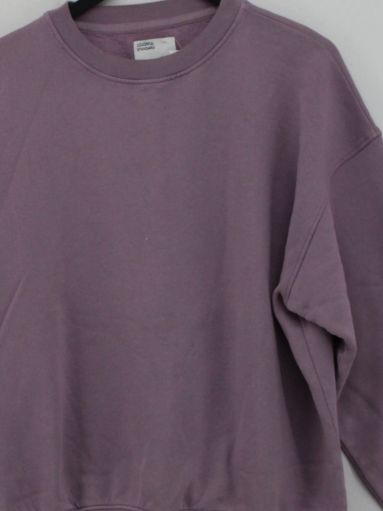 Colorful Standard Men's Hoodie M Purple 100% Cotton Pullover - Image 3