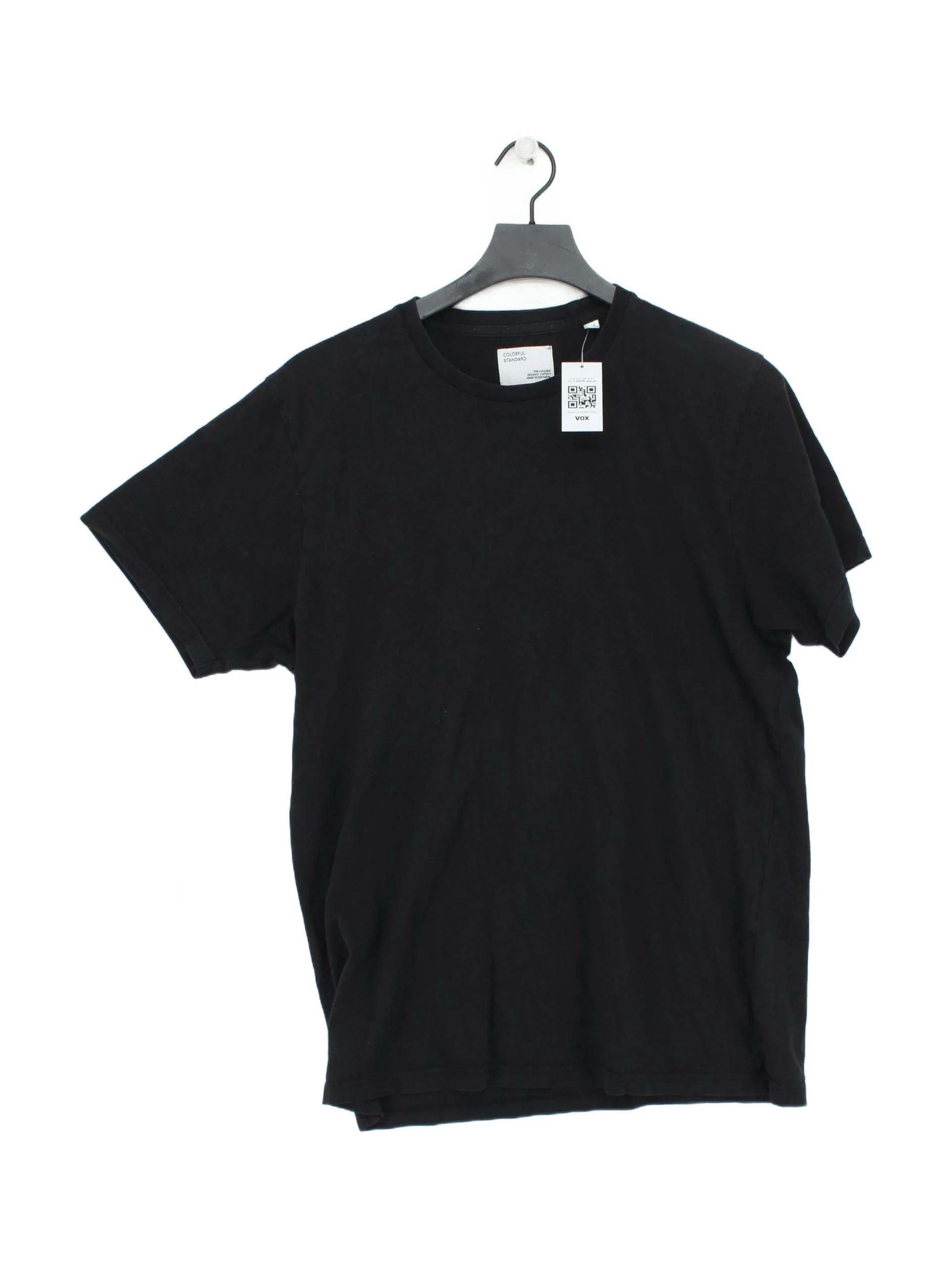 Colorful Standard Men's T-Shirt M Black 100% Cotton Basic
