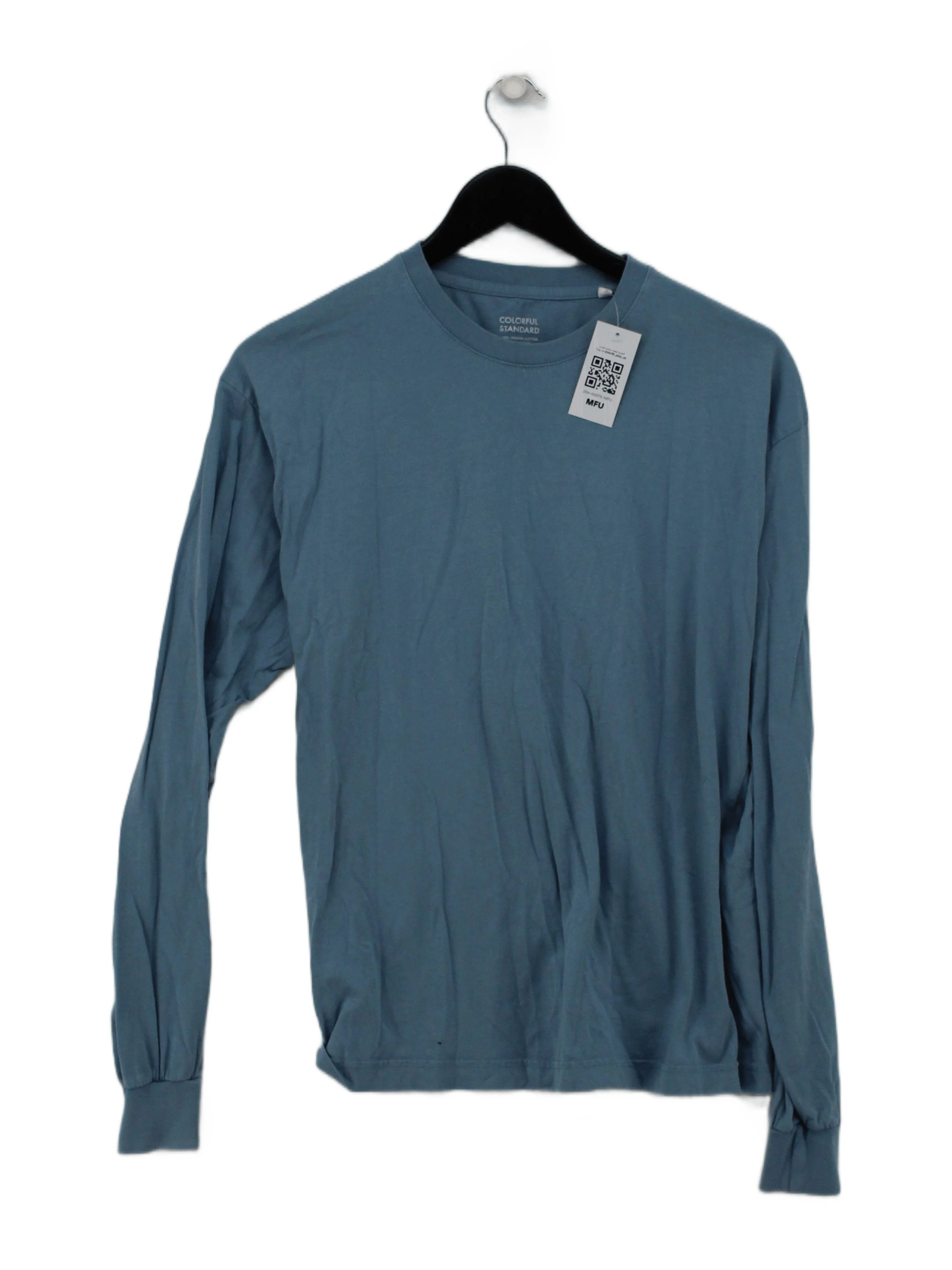 Colorful Standard Men's T-Shirt M Blue 100% Cotton Basic