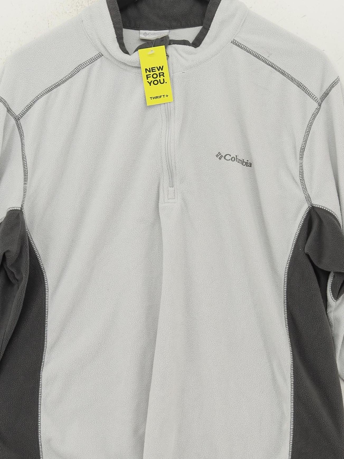 Columbia Men's Hoodie XL Grey 100% Polyester Pullover - Image 3