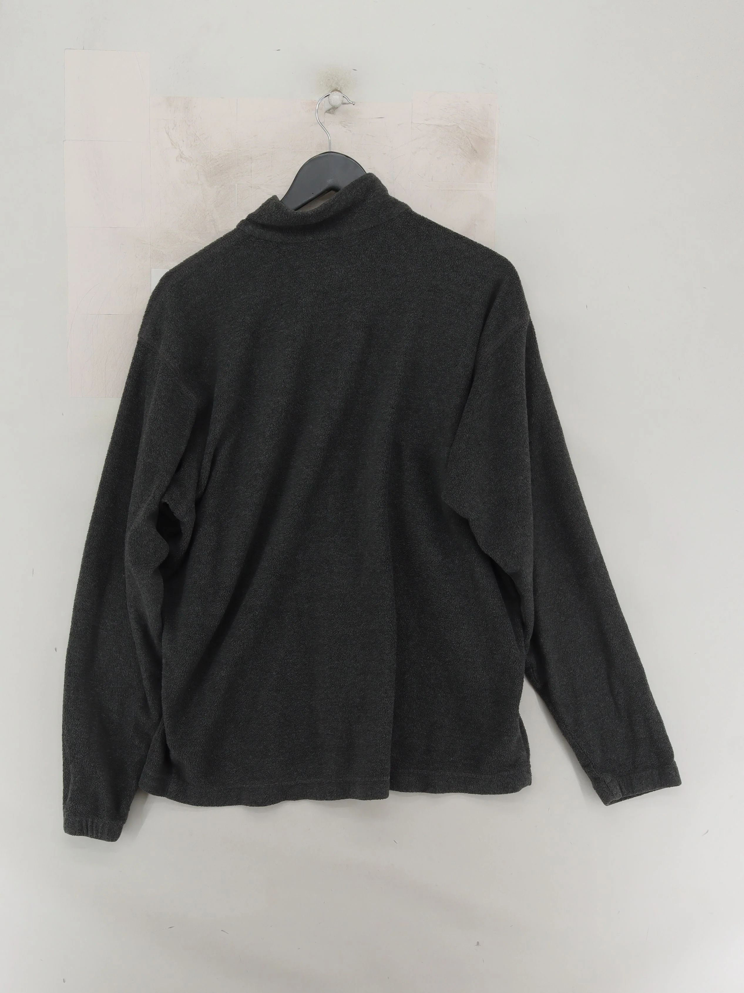 Columbia Men's Jumper L Grey 100% Other Mock Neck Pullover - Image 2