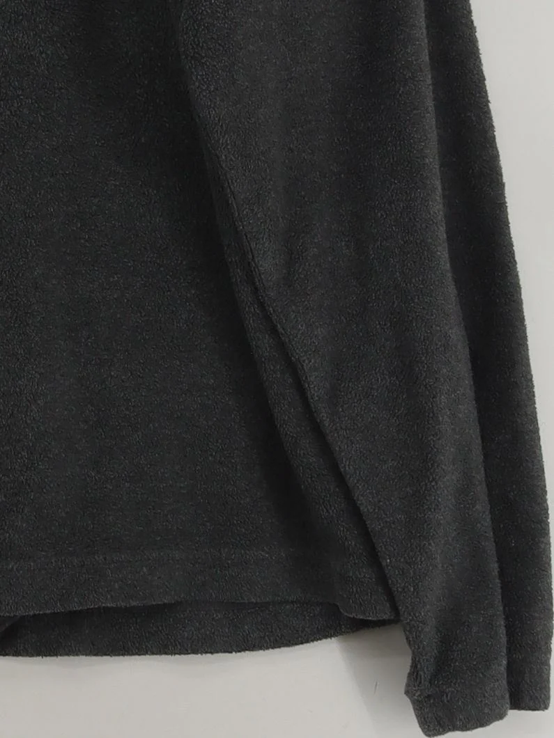 Columbia Men's Jumper L Grey 100% Other Mock Neck Pullover - Image 4