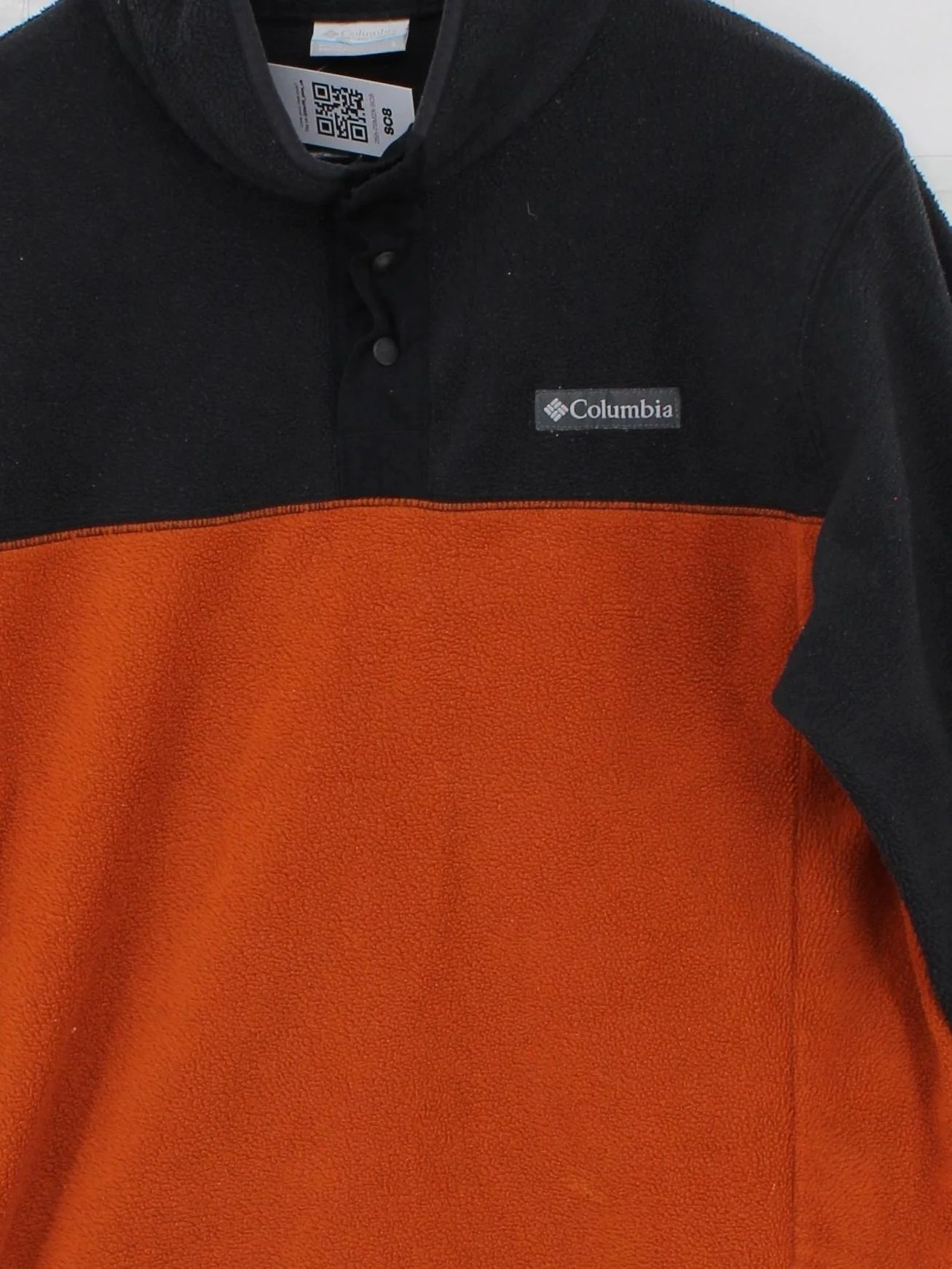 Columbia Men's Jumper S Multi 100% Polyester Mock Neck Pullover - Image 3