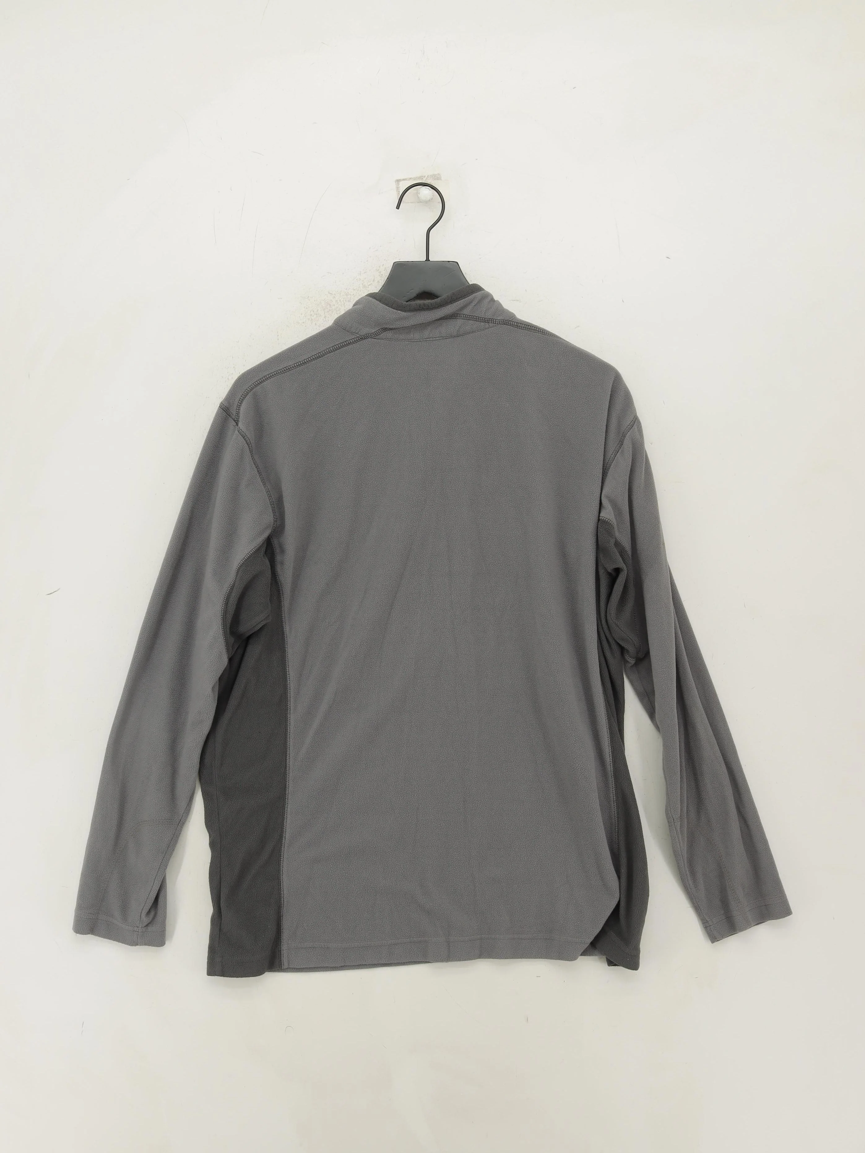 Columbia Men's Jumper XL Grey 100% Polyester Mock Neck Pullover - Image 2