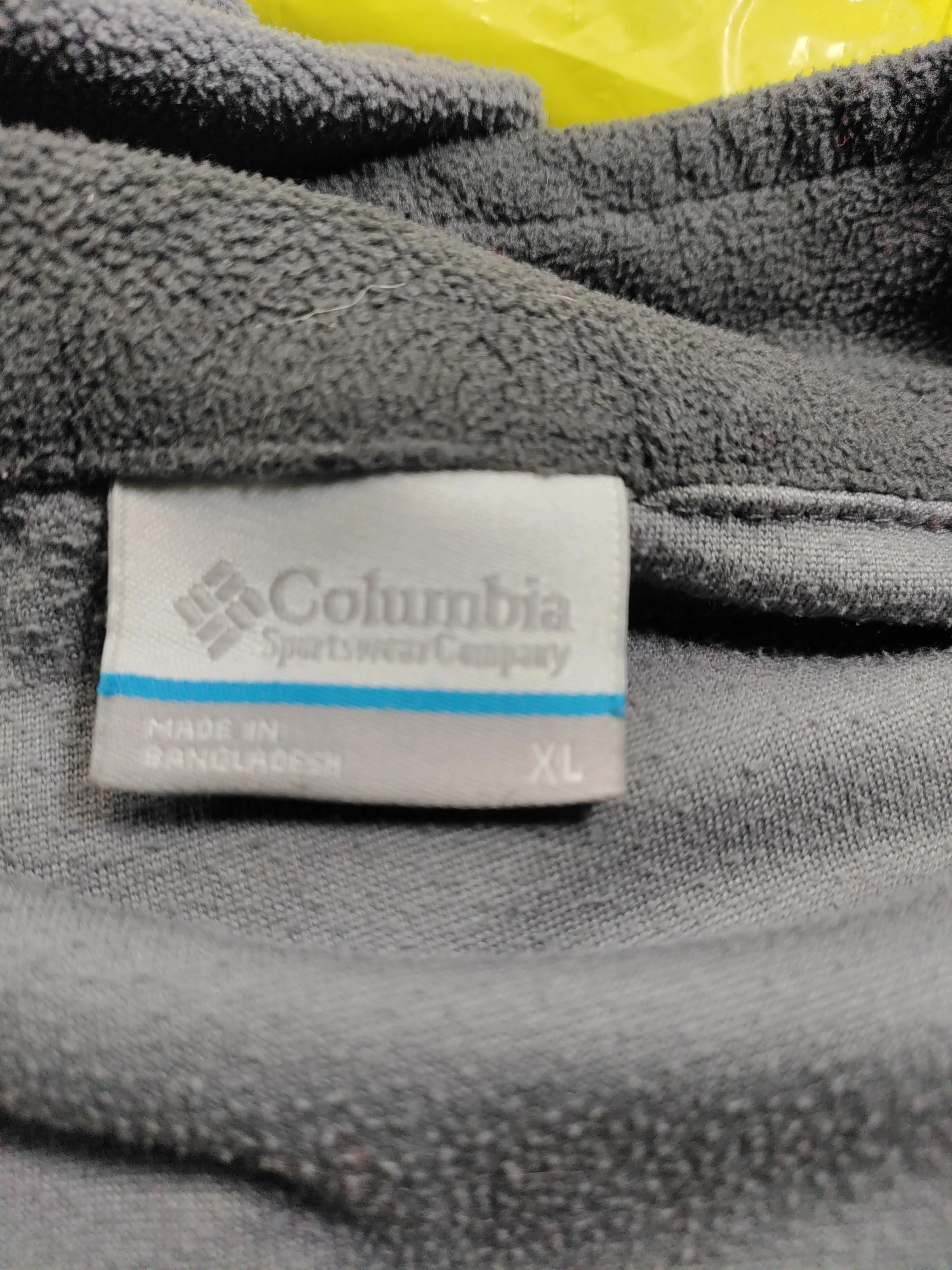 Columbia Men's Jumper XL Grey 100% Polyester Mock Neck Pullover - Image 5