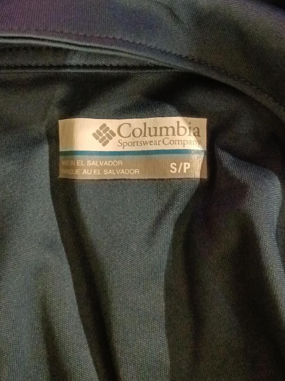Columbia Men's Loungewear S Blue 100% Polyester Mock Neck Basic - Image 6