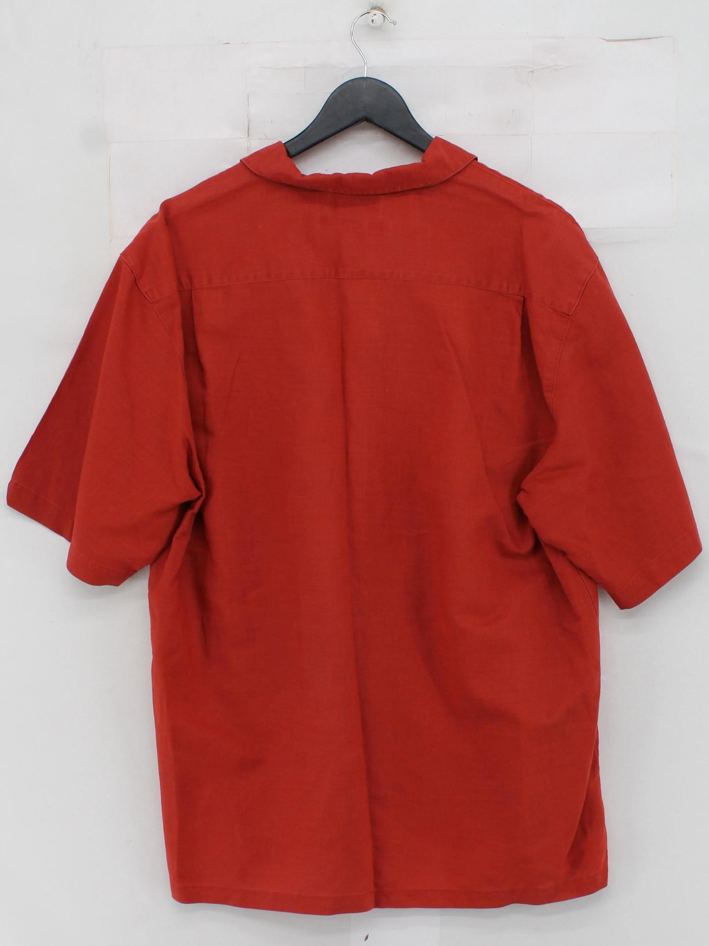 Columbia Men's Shirt M Red Other with Cotton Basic - Image 2