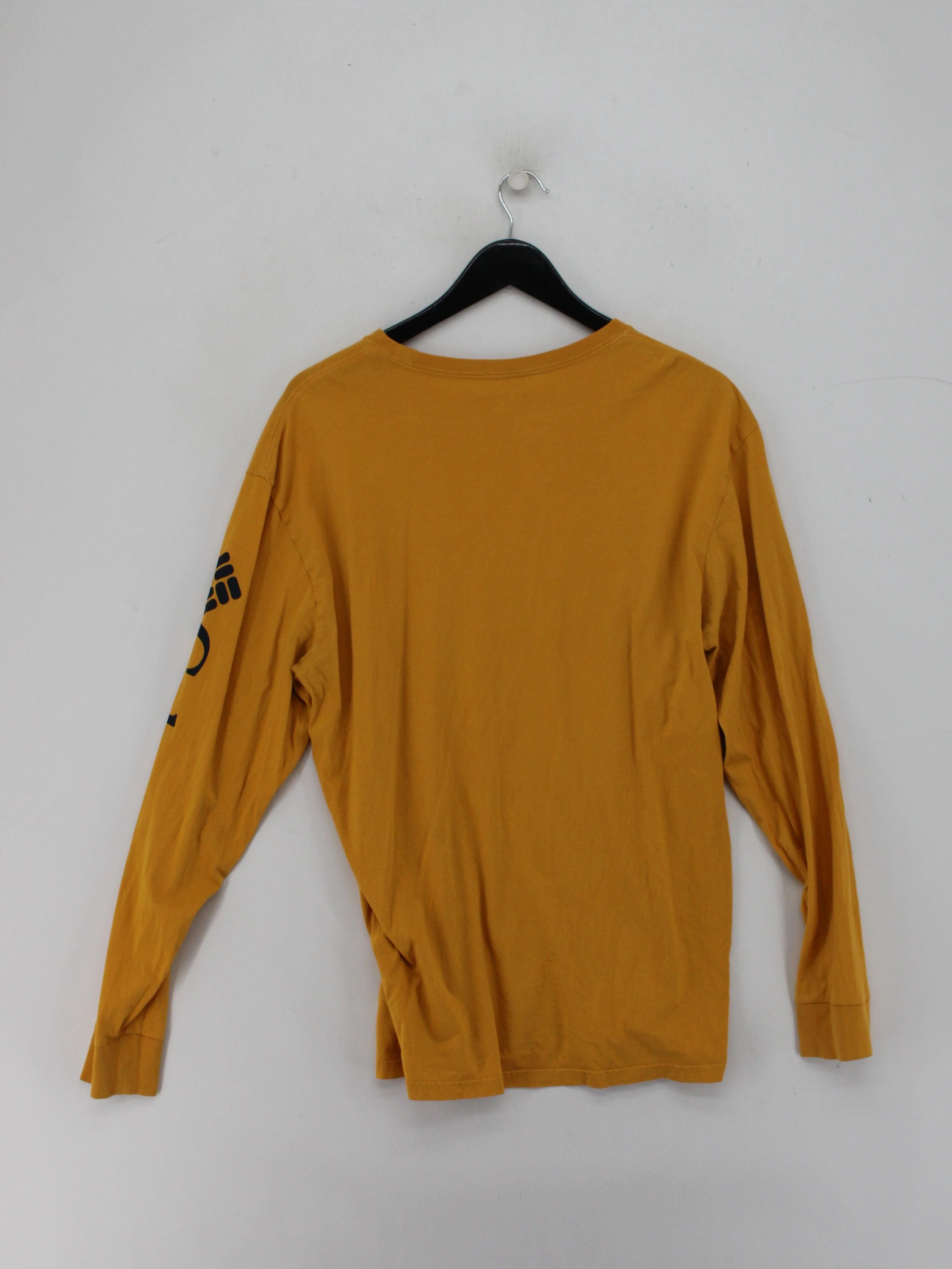 Columbia Men's T-Shirt M Yellow 100% Cotton Basic - Image 2