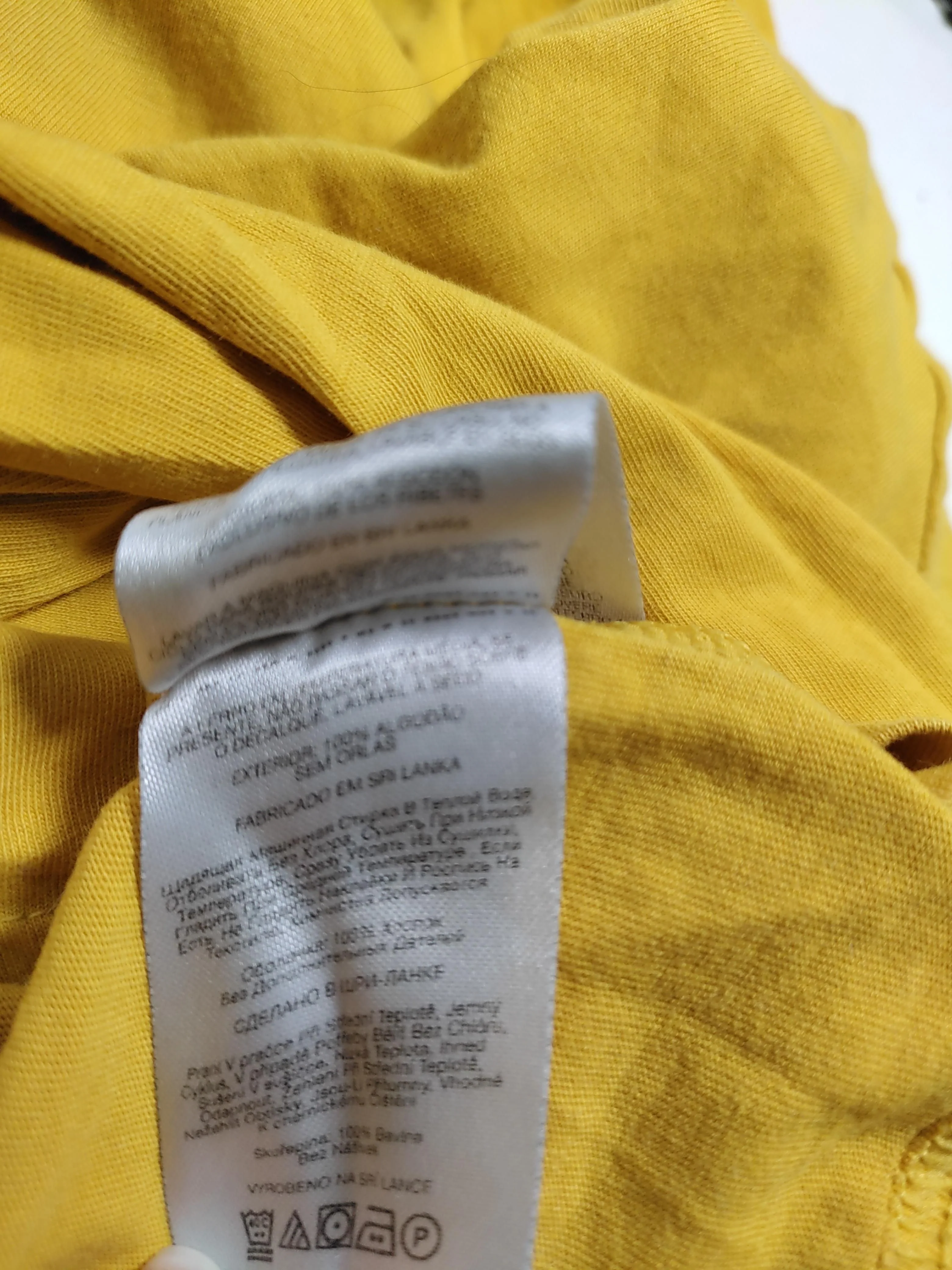 Columbia Men's T-Shirt M Yellow 100% Cotton Basic - Image 6