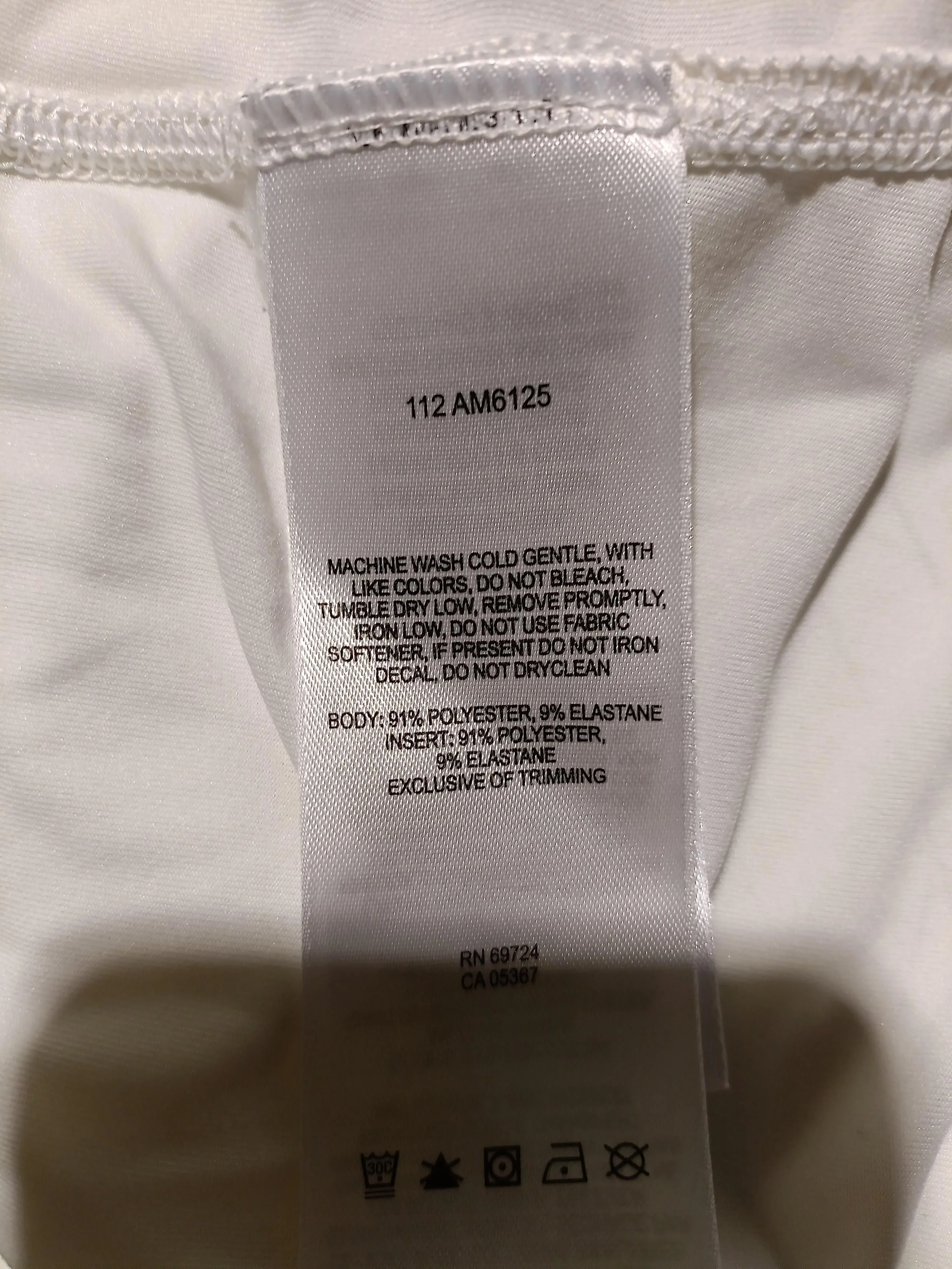 Columbia Men's T-Shirt XL White Polyester with Elastane Round Neck Basic - Image 7