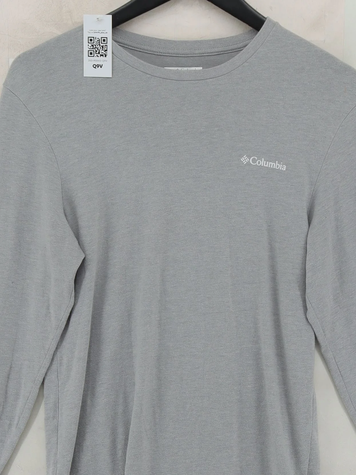 Columbia Men's T-Shirt XS Grey Cotton with Polyester Basic - Image 3