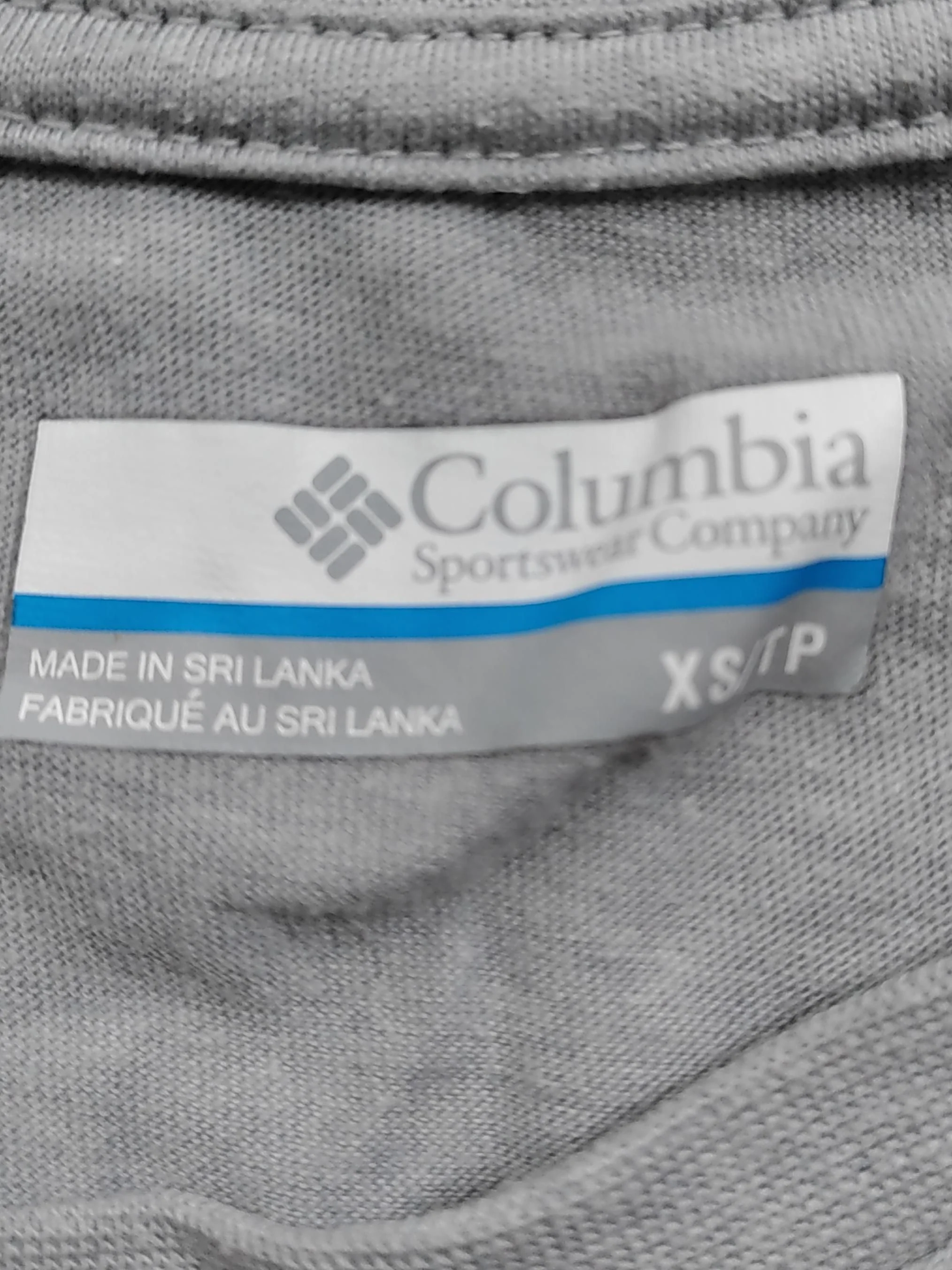Columbia Men's T-Shirt XS Grey Cotton with Polyester Basic - Image 6