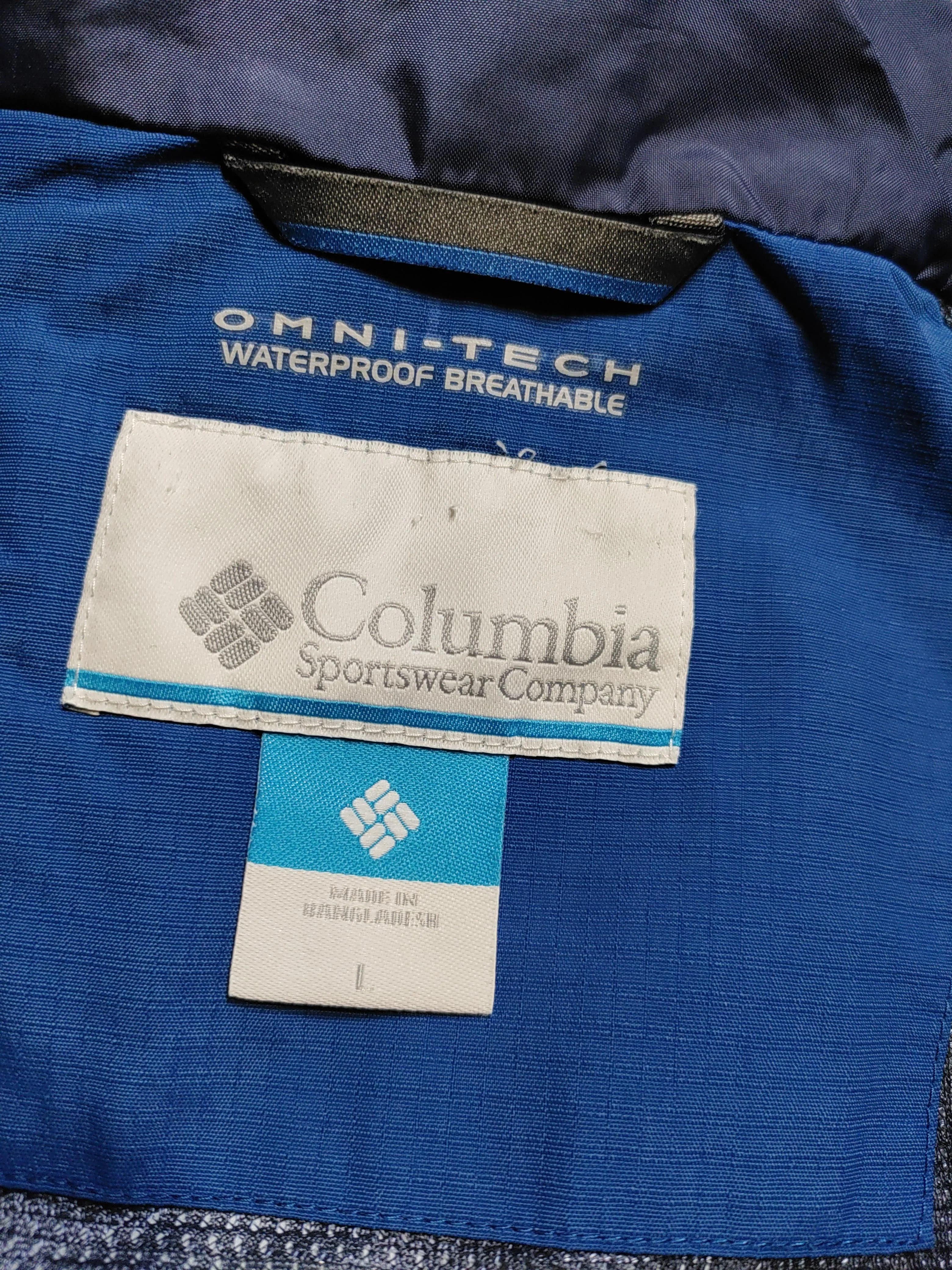 Columbia Rain Coat jacket blue - Image 5