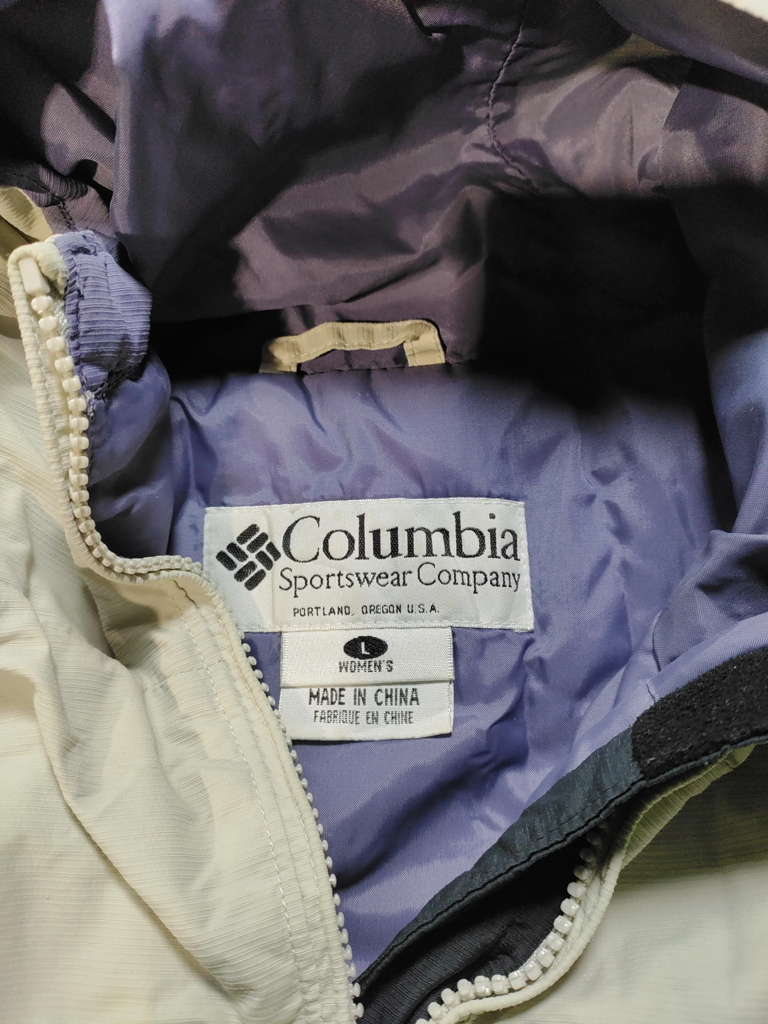 Columbia Windbreaker jacket cream - Image 6