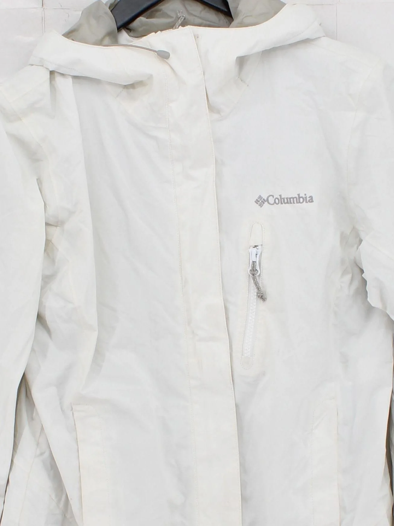 Columbia Windbreaker jacket white - Image 3