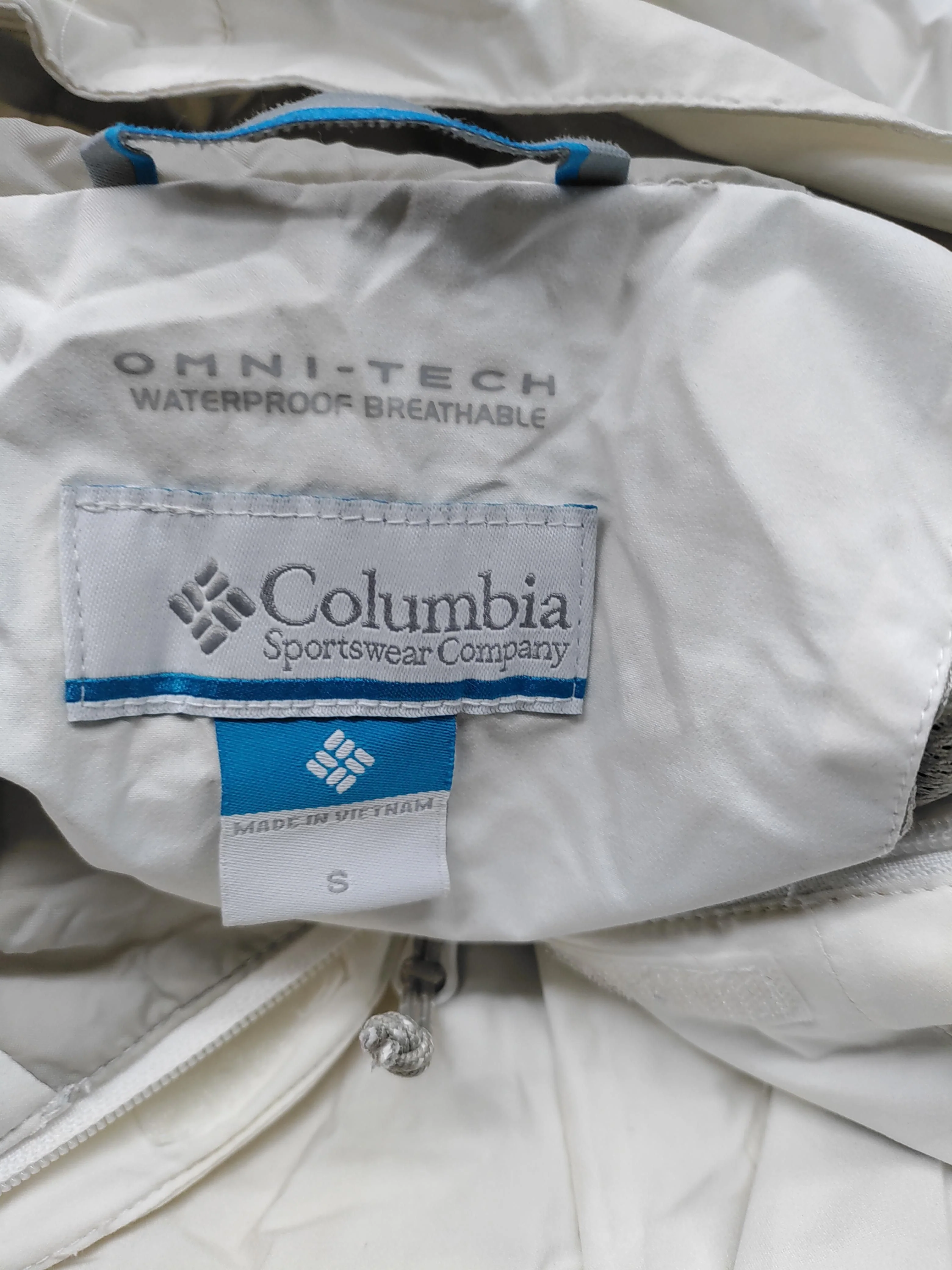 Columbia Windbreaker jacket white - Image 5