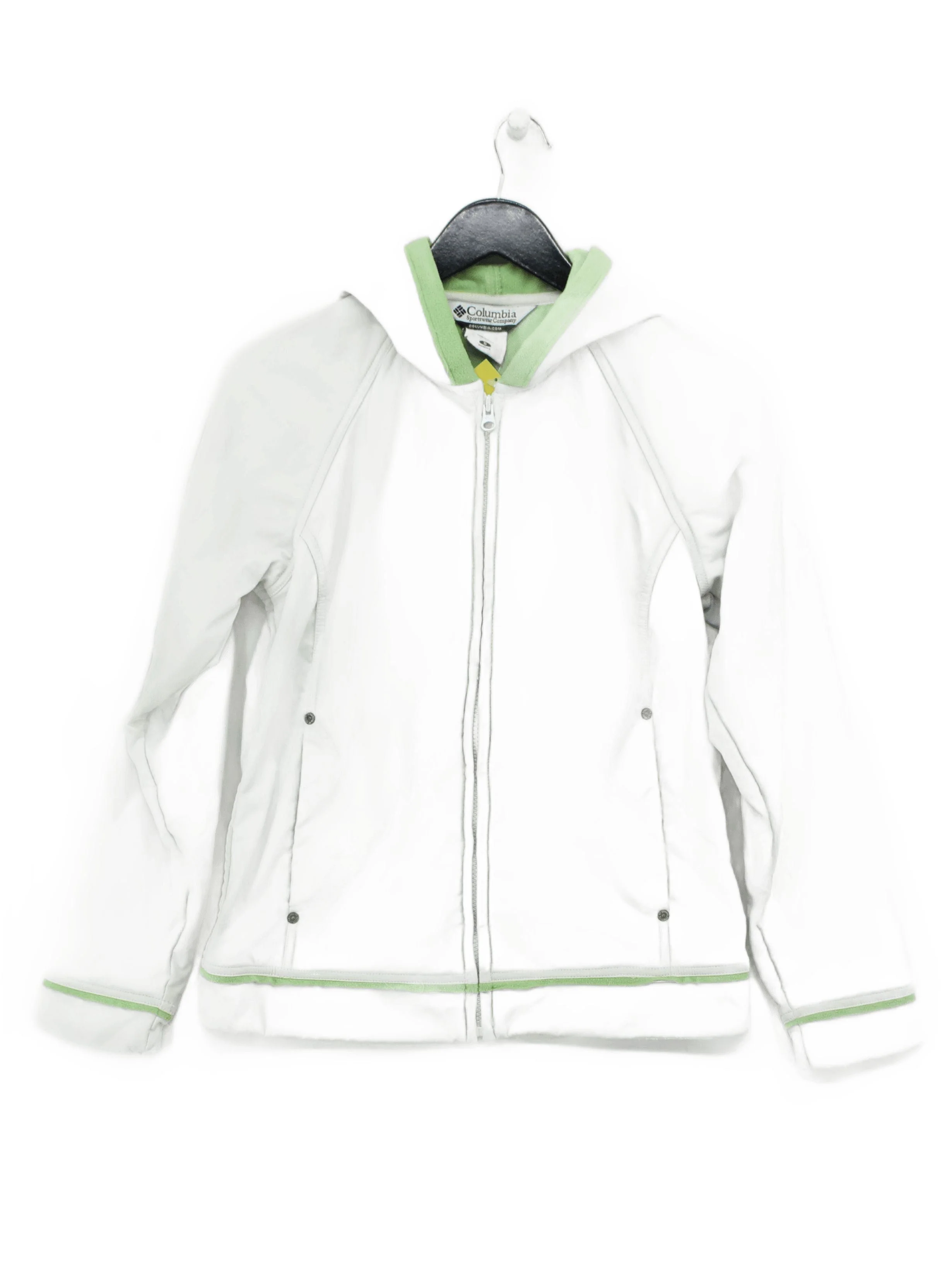 Columbia Windbreaker jacket white