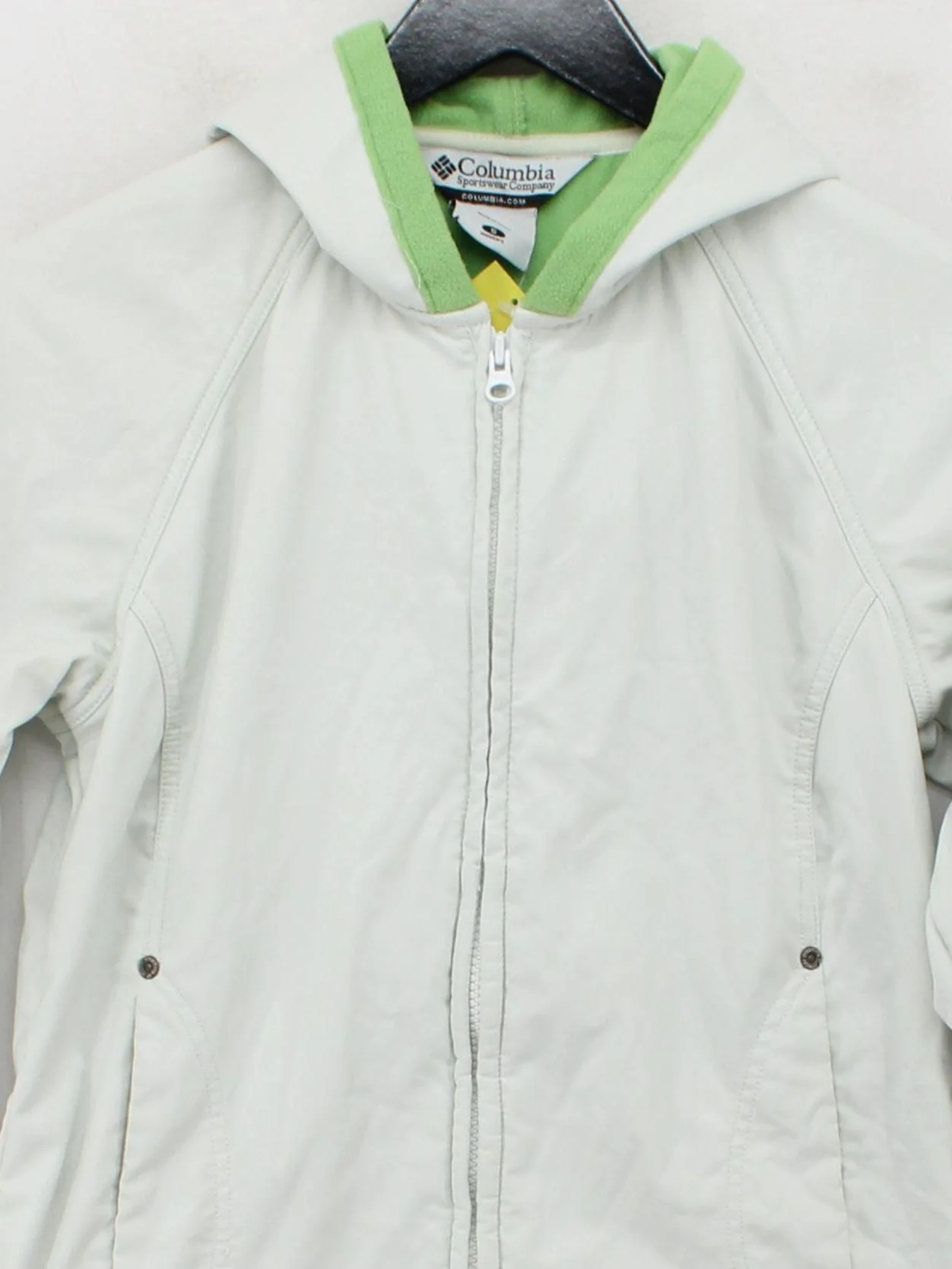 Columbia Windbreaker jacket white - Image 3