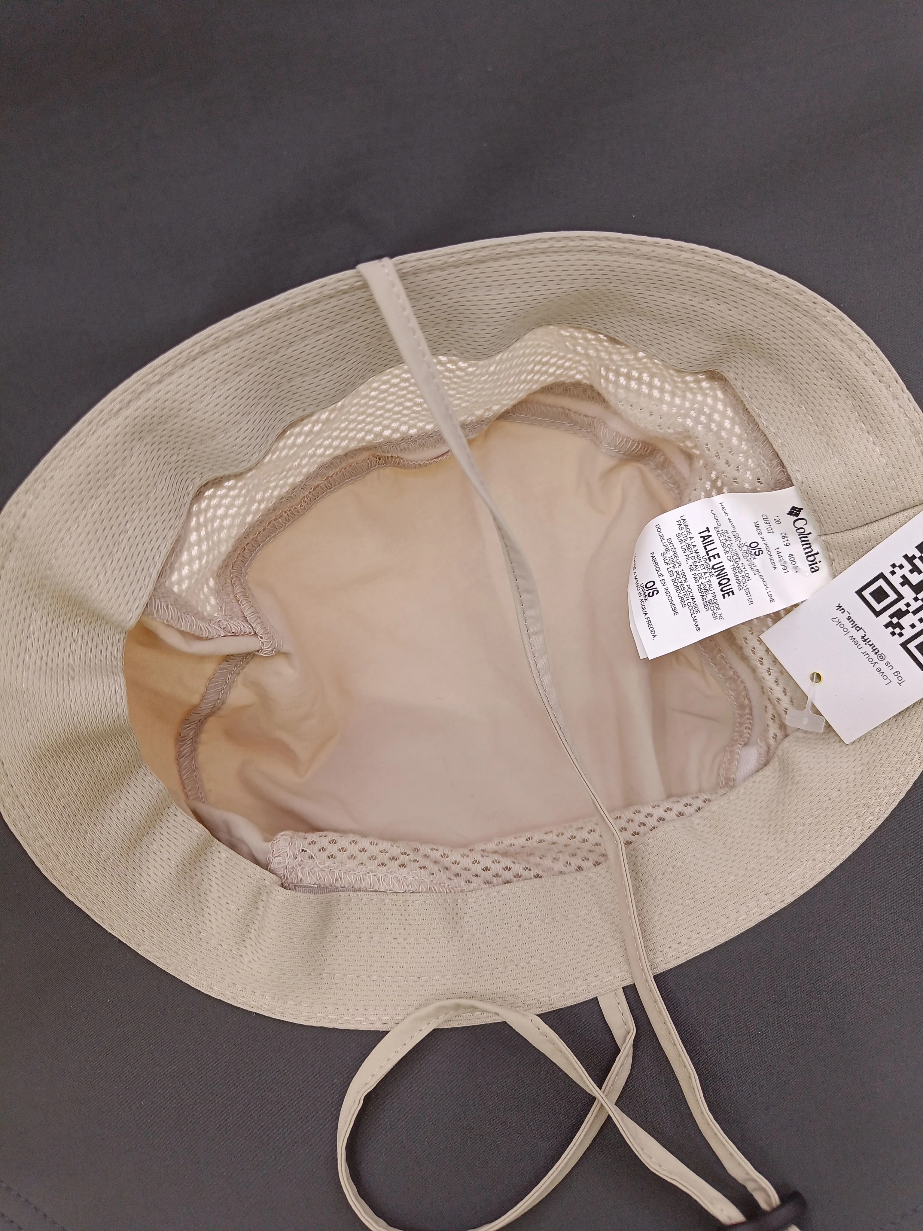 Columbia Women's Hat Cream Nylon with Polyamide, Polyester Sun Hat New with tags - Image 4