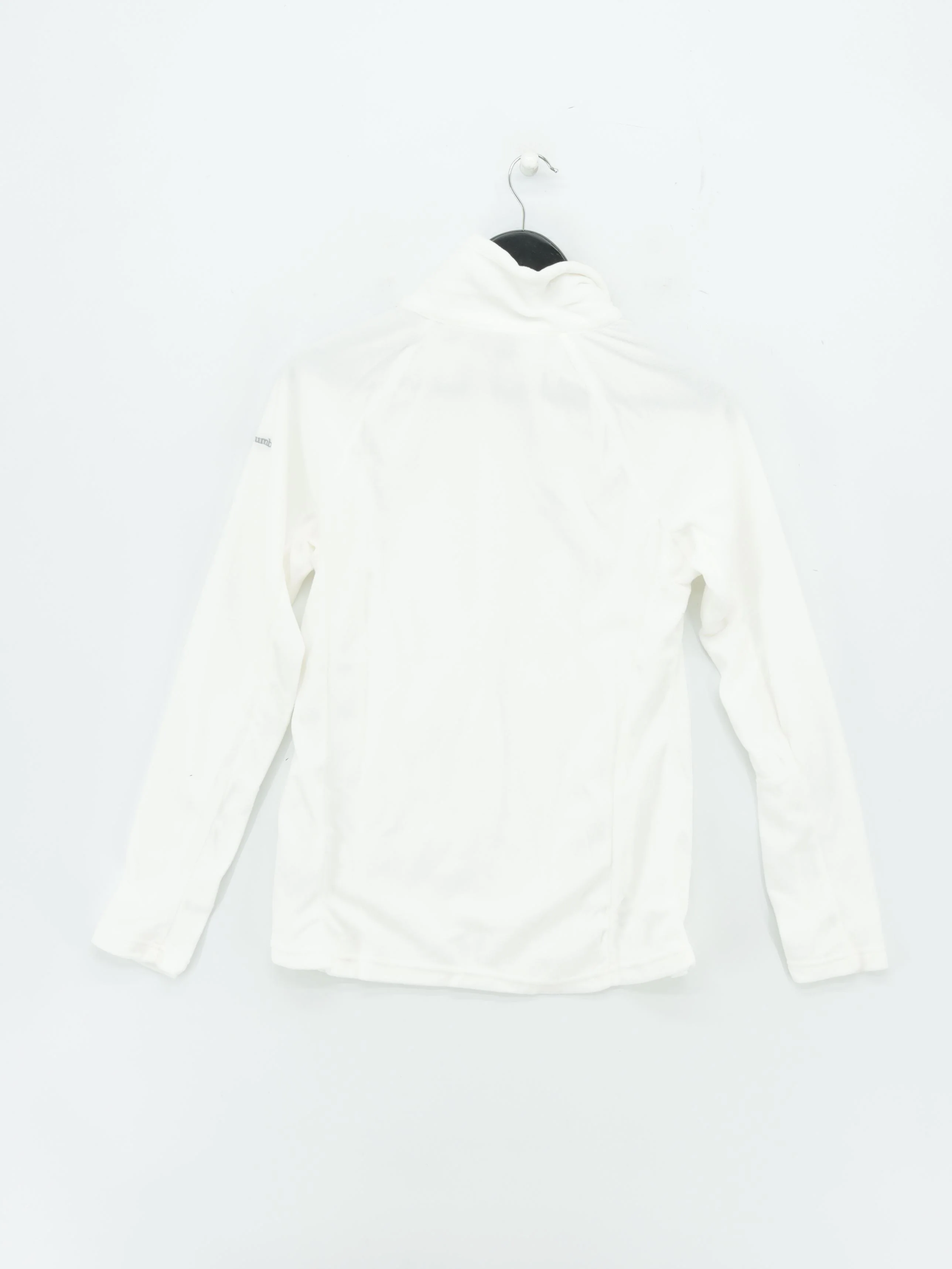 Columbia Women's Jumper M White 100% Polyester High Neck Pullover New with tags - Image 2