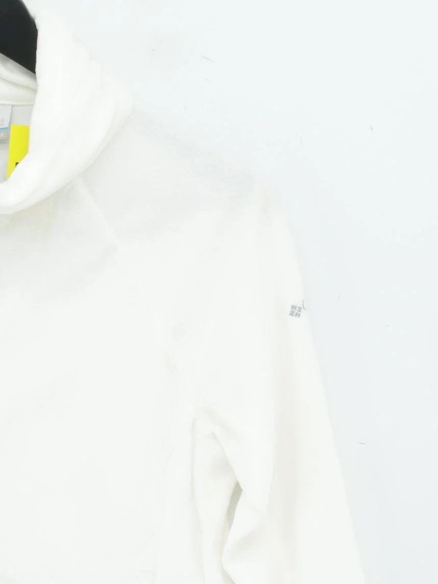 Columbia Women's Jumper M White 100% Polyester High Neck Pullover New with tags - Image 4
