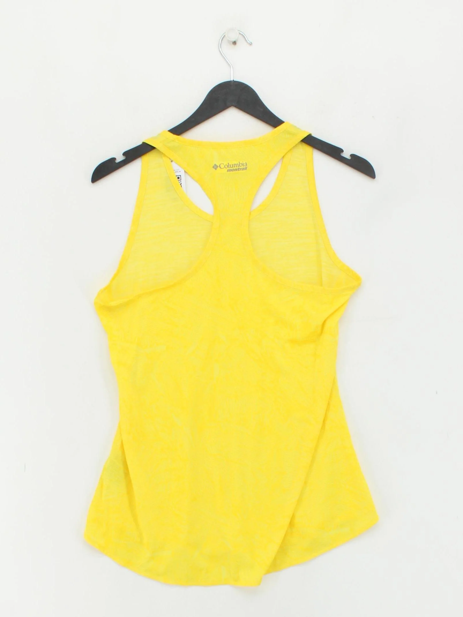 Columbia Women's T-Shirt M Yellow 100% Polyester Sleeveless Basic - Image 2