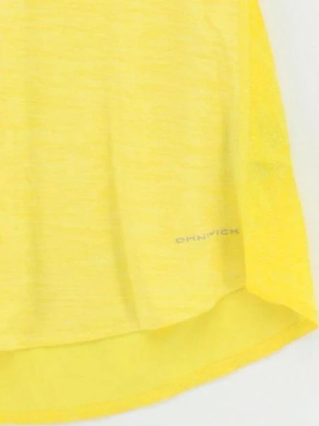 Columbia Women's T-Shirt M Yellow 100% Polyester Sleeveless Basic - Image 4