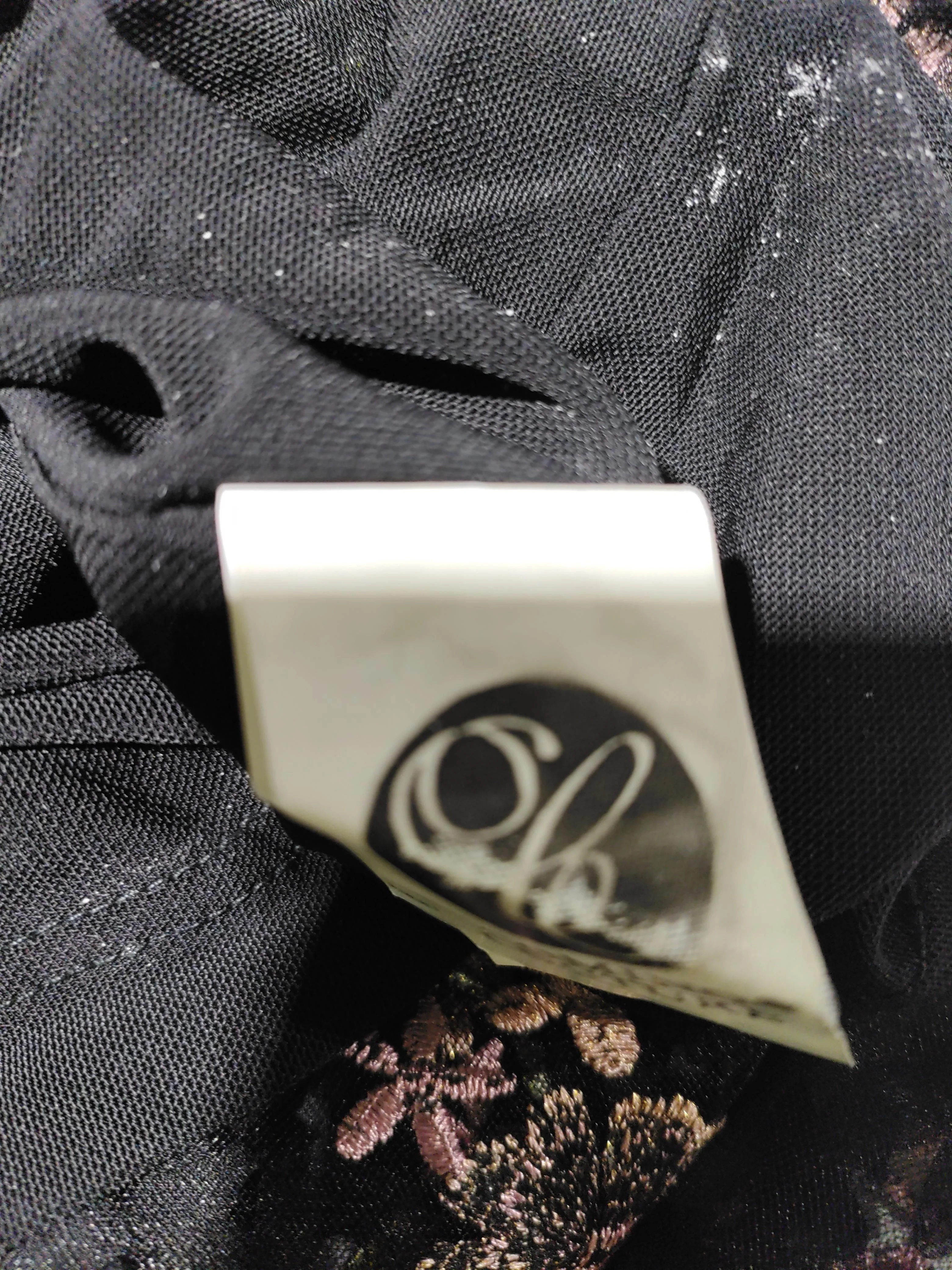 Comino Couture A-Line Mini Dress UK12 in Black - Image 6