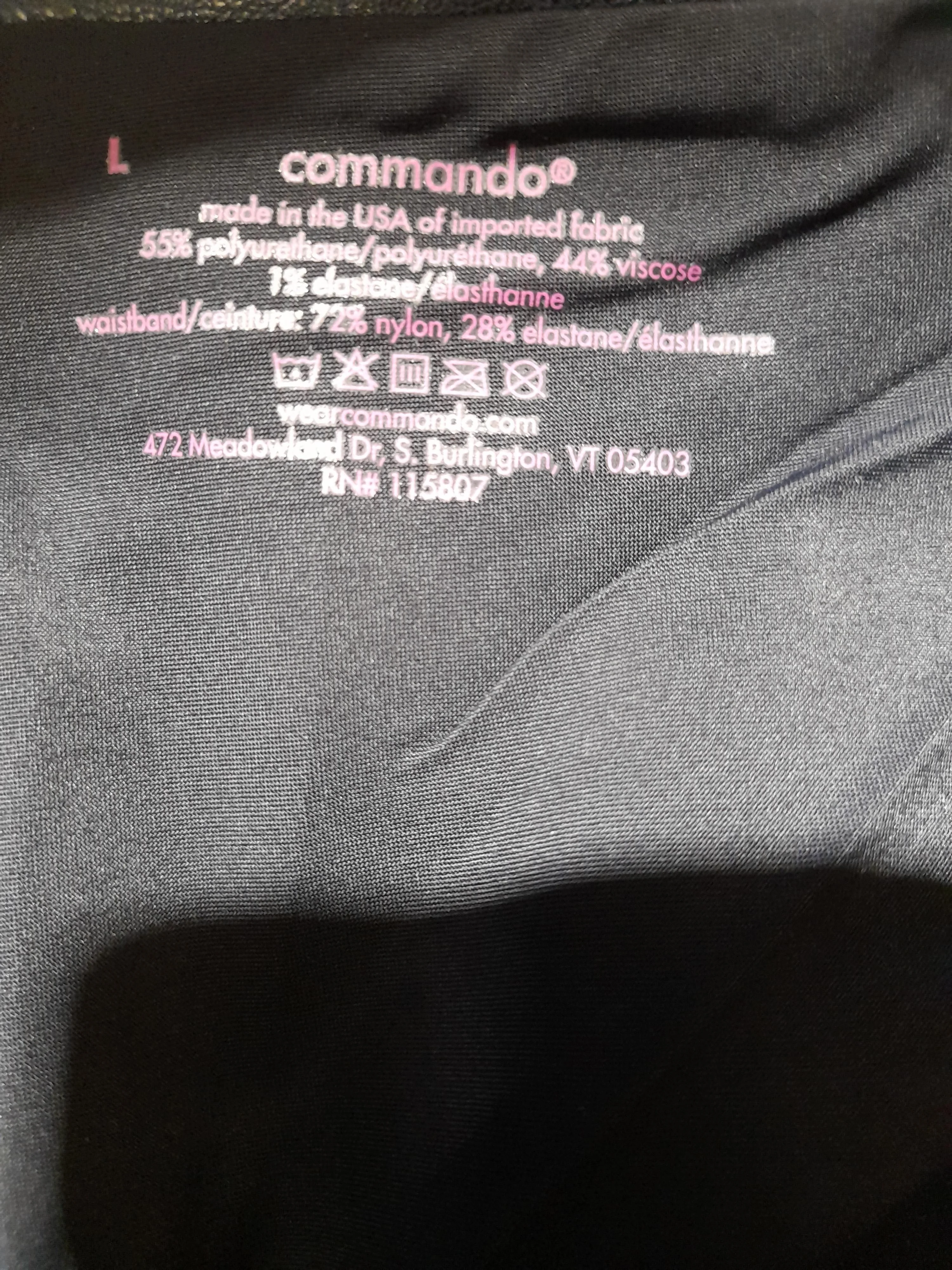 Commando Women's Leggings L Grey Other with Viscose, Elastane Full length - Image 6
