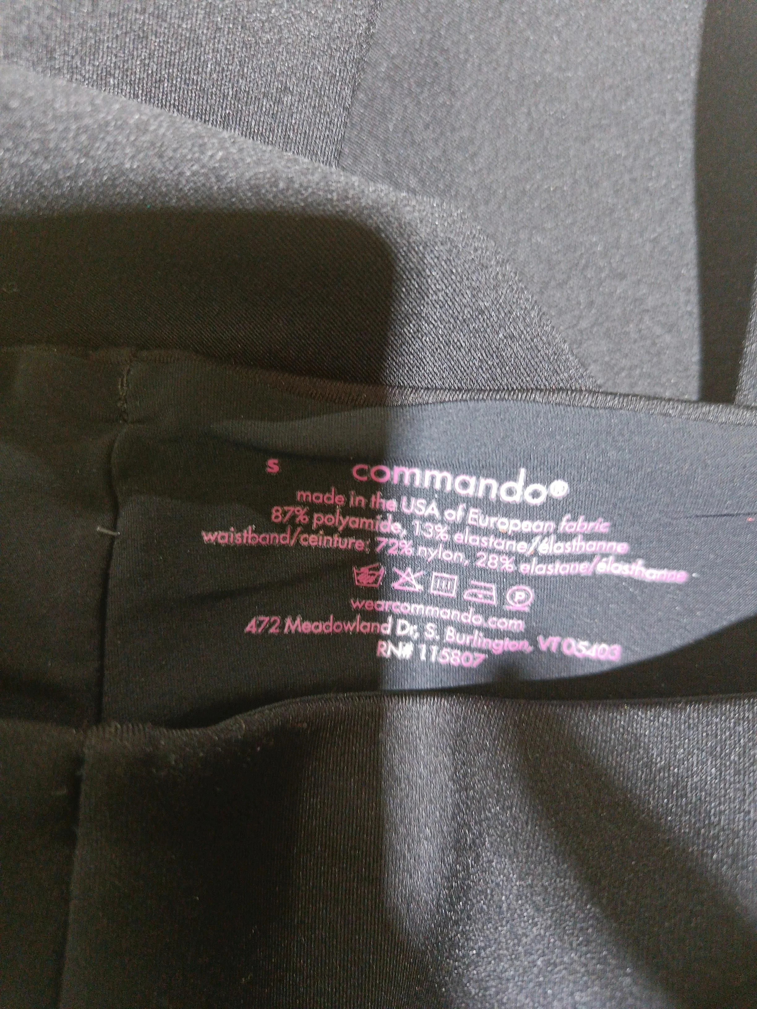 Commando Women's Leggings S Black Polyamide with Elastane, Nylon Full length - Image 6