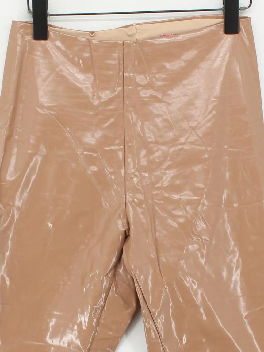 Commando Women's Trousers L Tan Polyester with Viscose, Elastane, Nylon Chino - Image 3