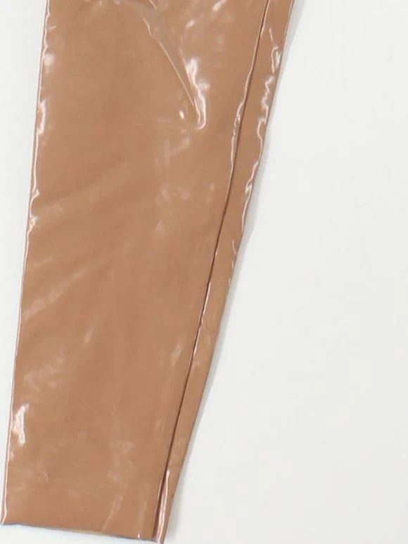 Commando Women's Trousers L Tan Polyester with Viscose, Elastane, Nylon Chino - Image 4