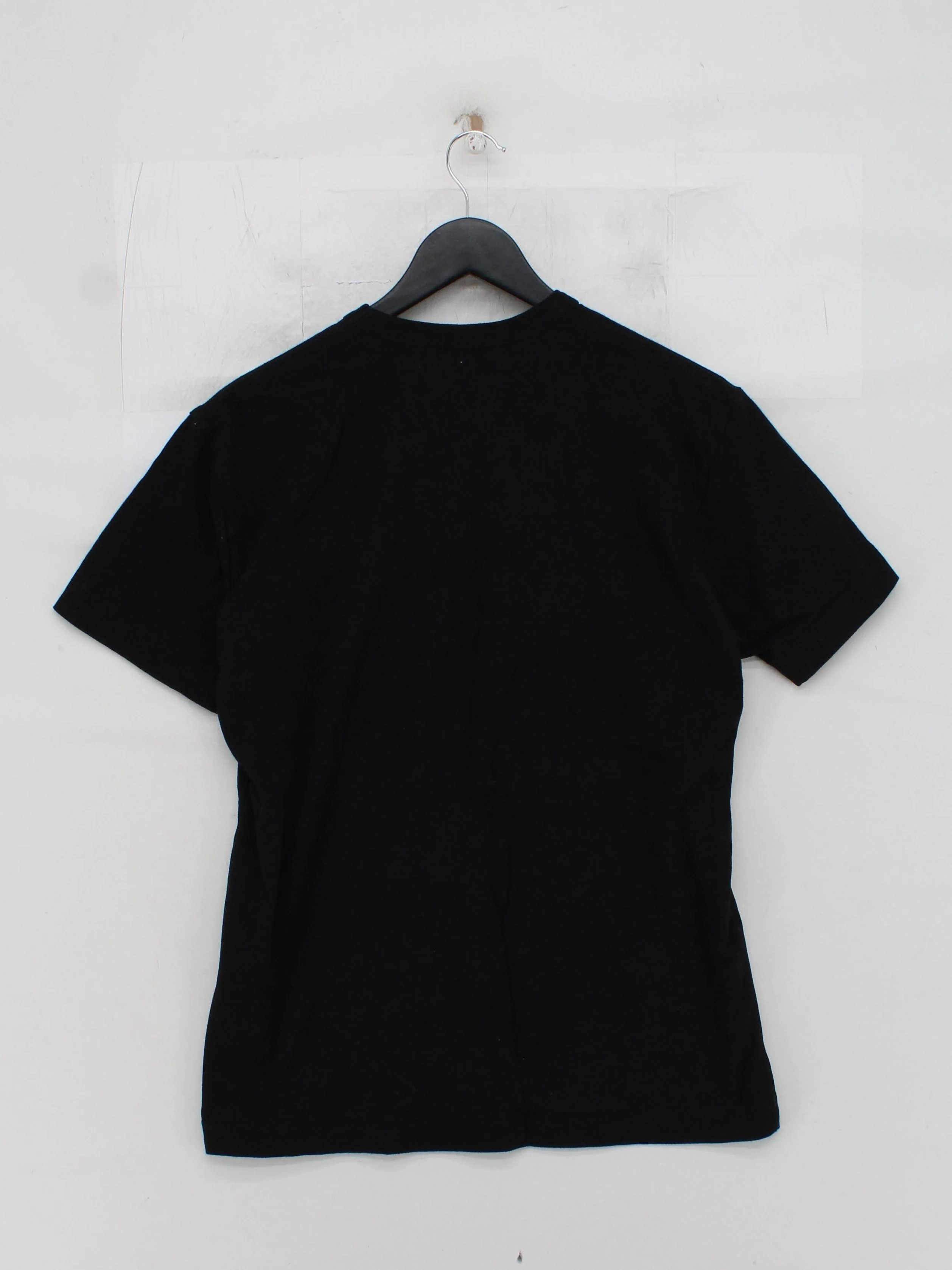 Comme Des Garçons Men's T-Shirt L Black 100% Cotton Basic - Image 2