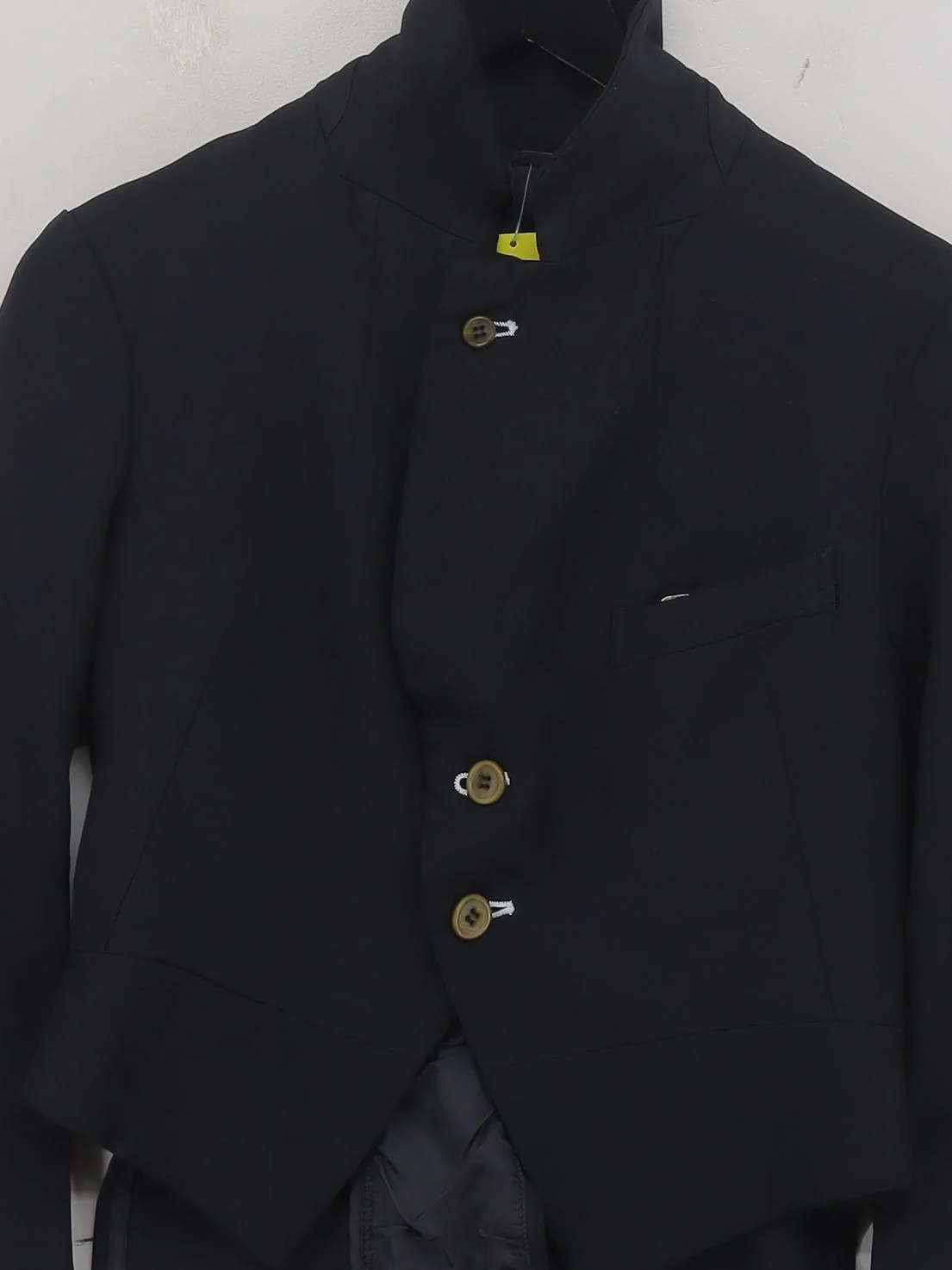 Comme Des Garçons Overcoat jacket blue - Image 3
