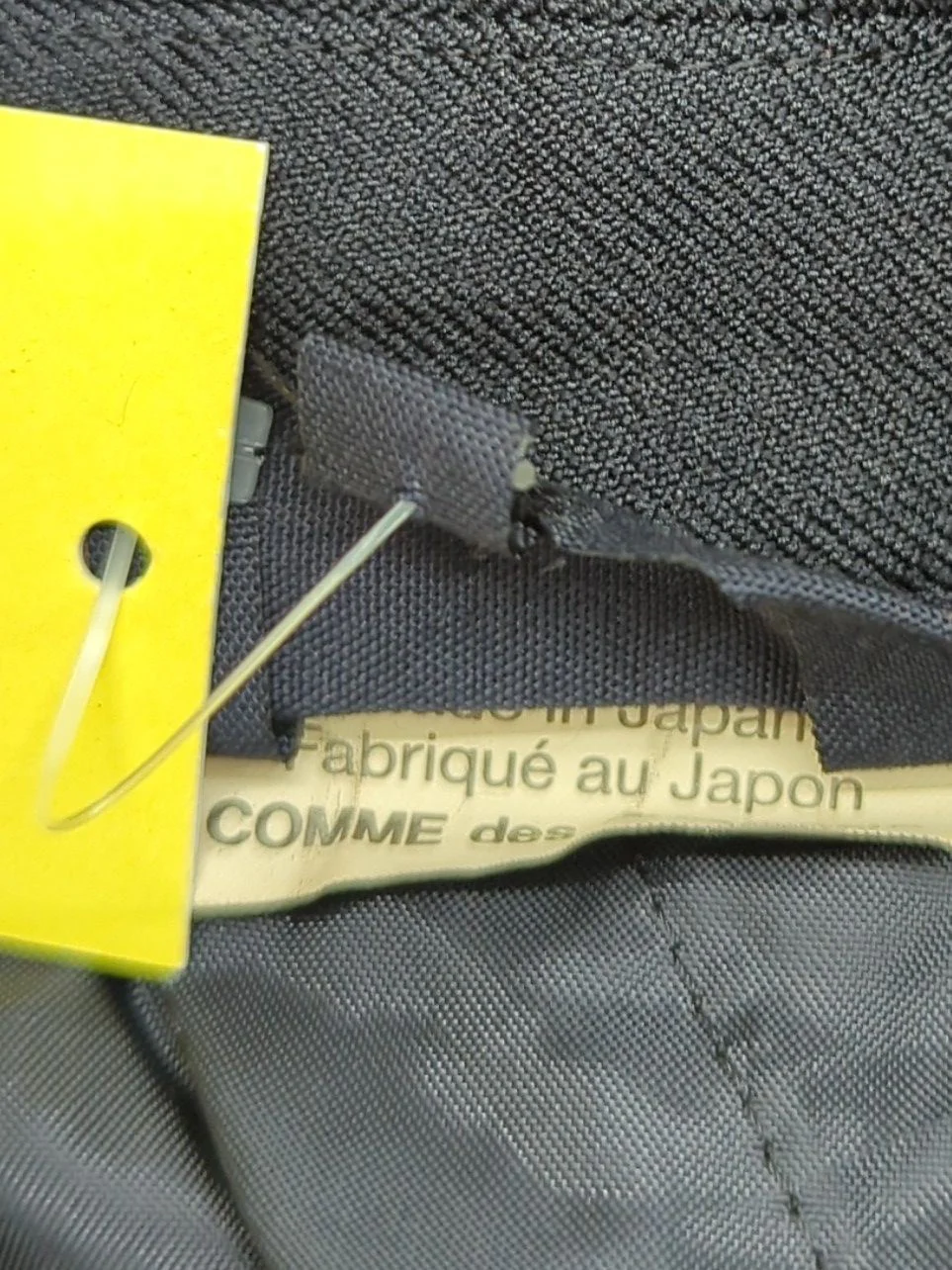 Comme Des Garçons Overcoat jacket blue - Image 5