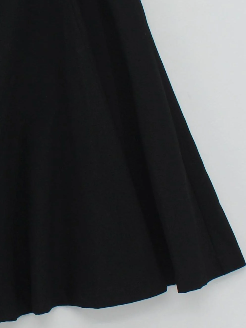Comme Des Garçons Women's Midi Skirt L Black 100% Wool Midi A-Line - Image 4