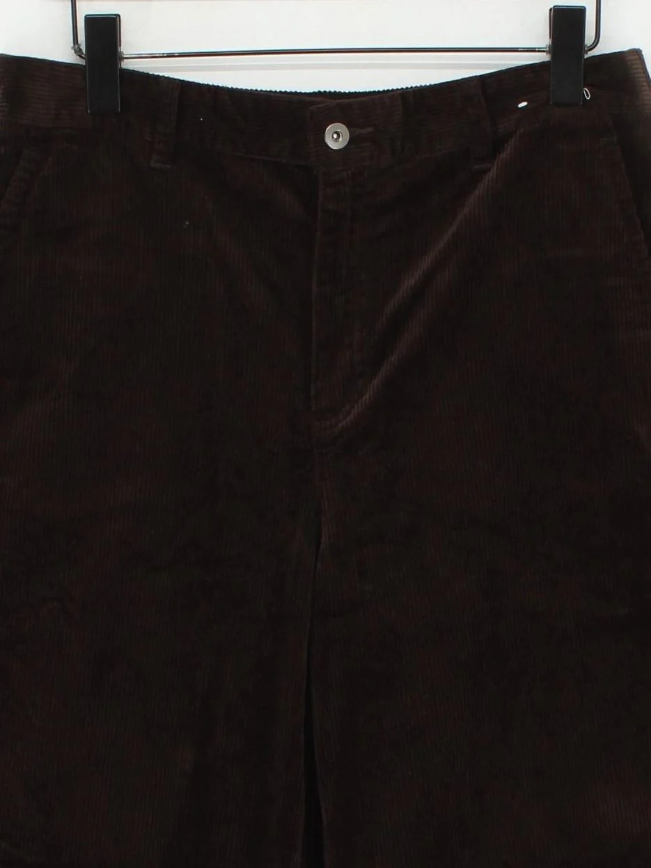Comptoir Des Cotonniers Men's Trousers L Brown Cotton with Elastane Chino - Image 3