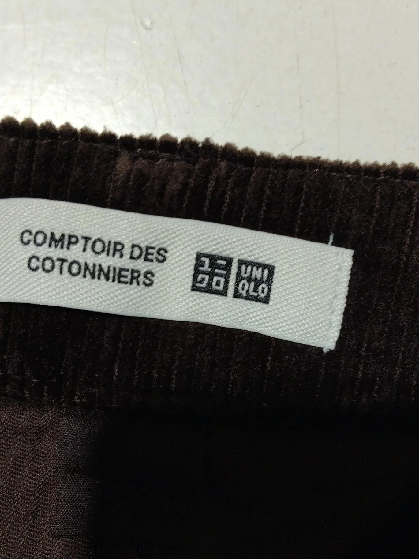 Comptoir Des Cotonniers Men's Trousers L Brown Cotton with Elastane Chino - Image 5