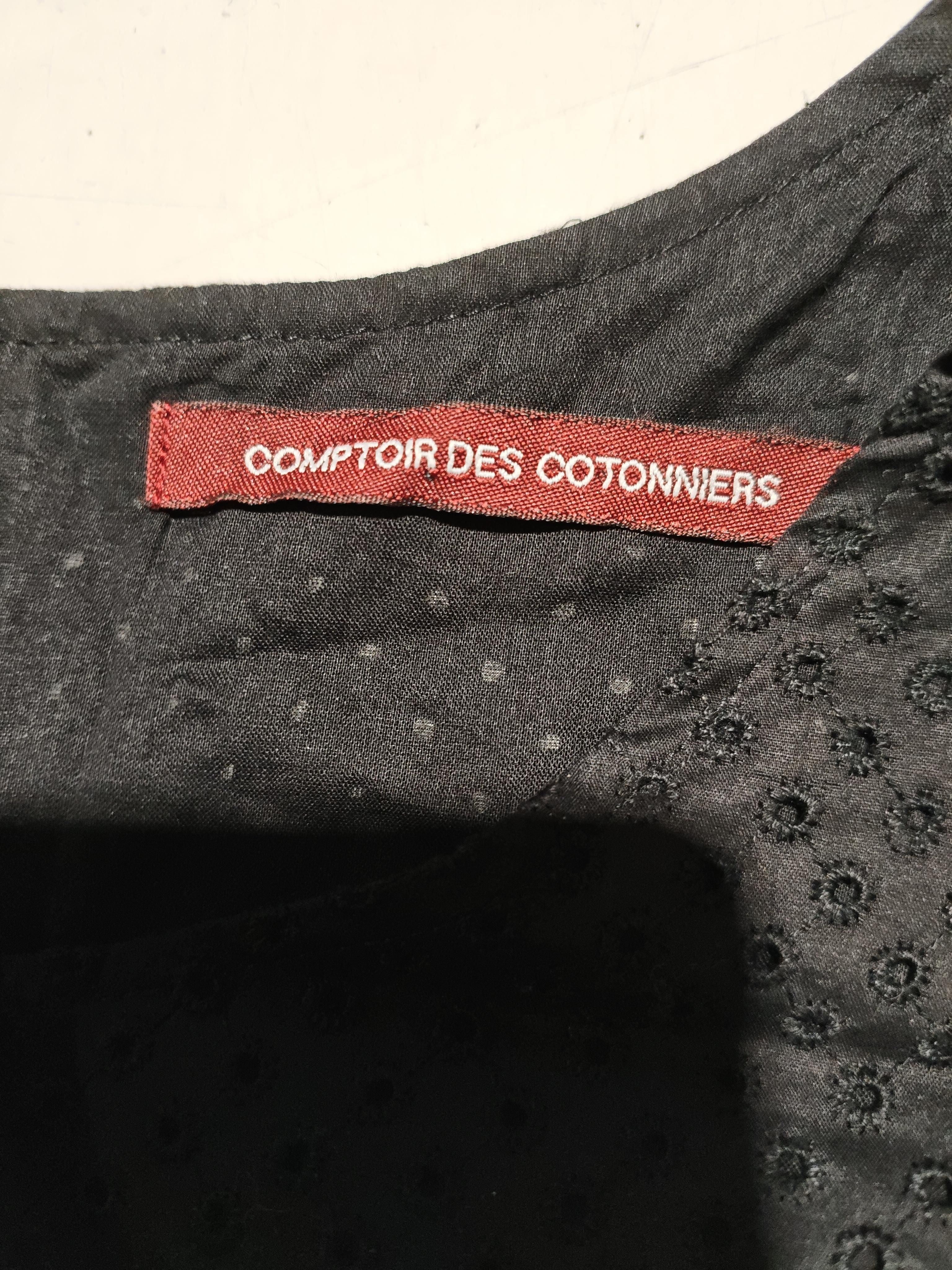 Comptoir des Cotonniers T-Shirt Mini Dress in Black - Image 5