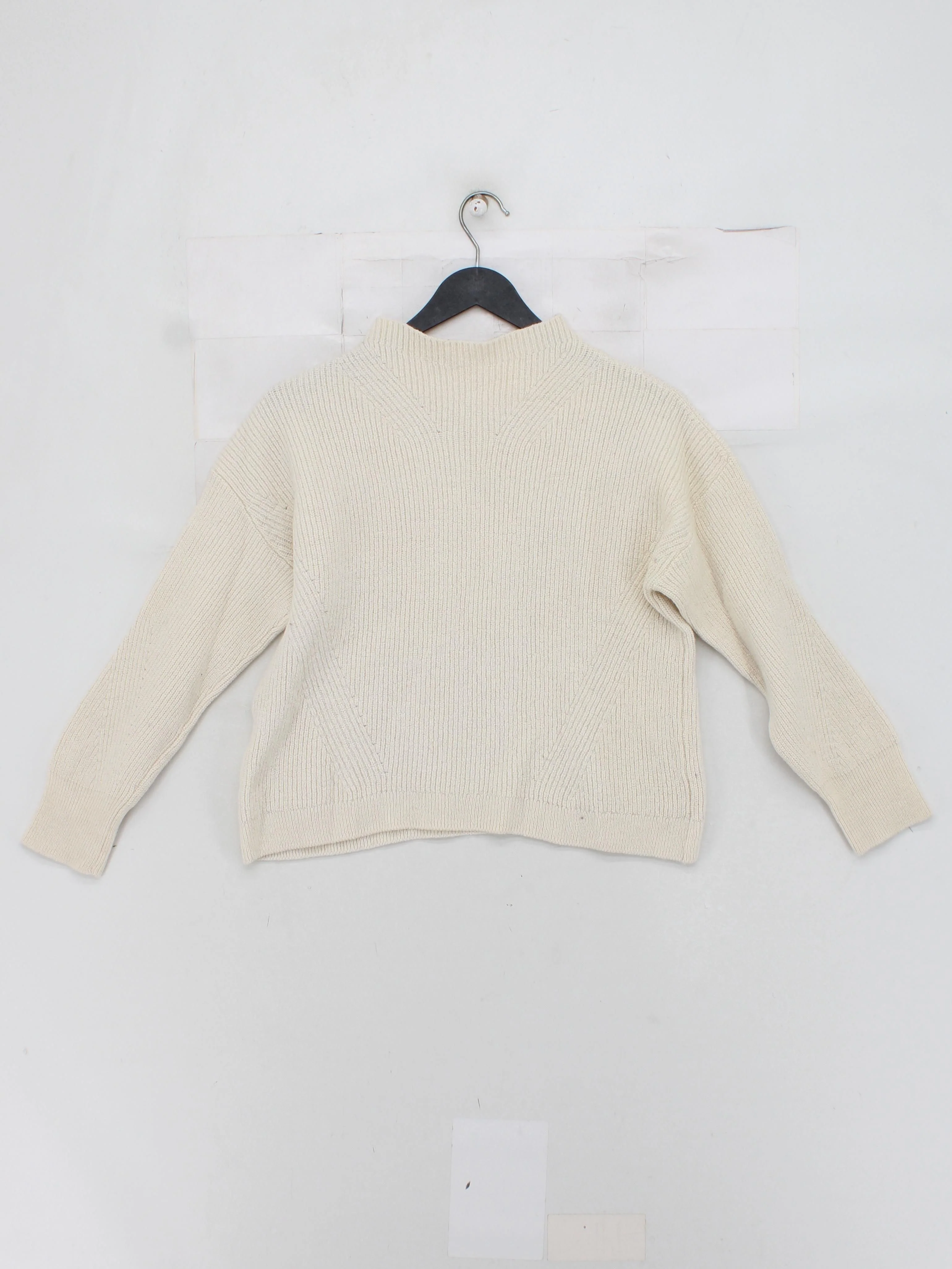 Comptoir Des Cotonniers Women's Jumper M Cream Wool - Image 2